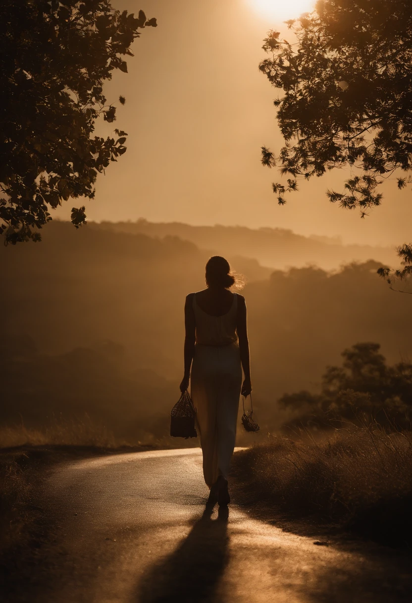A capa apresenta um contraste sutil entre luz e sombra. The image of a sun setting in the background creates a sense of nostalgia and renewal, reflecting the journey of healing and redemption that the characters experience throughout the story. The setting sun casts a soft light on a winding road that stretches to the horizon, simbolizando o caminho incerto e desafiador que os personagens precisam percorrer para superar os traumas do passado.

Em primeiro plano, Silhouettes of two characters stand, hand in, representando Sophia e Lucas. Their figures are obscured, suggesting the idea of unrevealed secrets and mysteries. Their stance conveys a mixture of hesitation and determination, symbolizing the inner struggle each faces to overcome past mistakes and find redemption.

Ao longo da estrada, Small details are scattered, representing pivotal moments in history. A lone swing hanging from a nearby tree symbolizes lost innocence, while a bouquet of wildflowers by the side of the road represents the hope and beauty that still exists, apesar das dificuldades.

The title "Cicatrizes do Passado" aparece em letras elegantes, mas com uma leve sombra, symbolizing the lasting influence of past events on the characters. The author's name is present in an inconspicuous font, Highlighting the importance of storytelling.

This cover is designed to convey the emotional complexity of the story, Representing themes of overcoming, forgiveness and hope, enquanto destaca a jornada de autodescoberta e cura dos personagens principais.