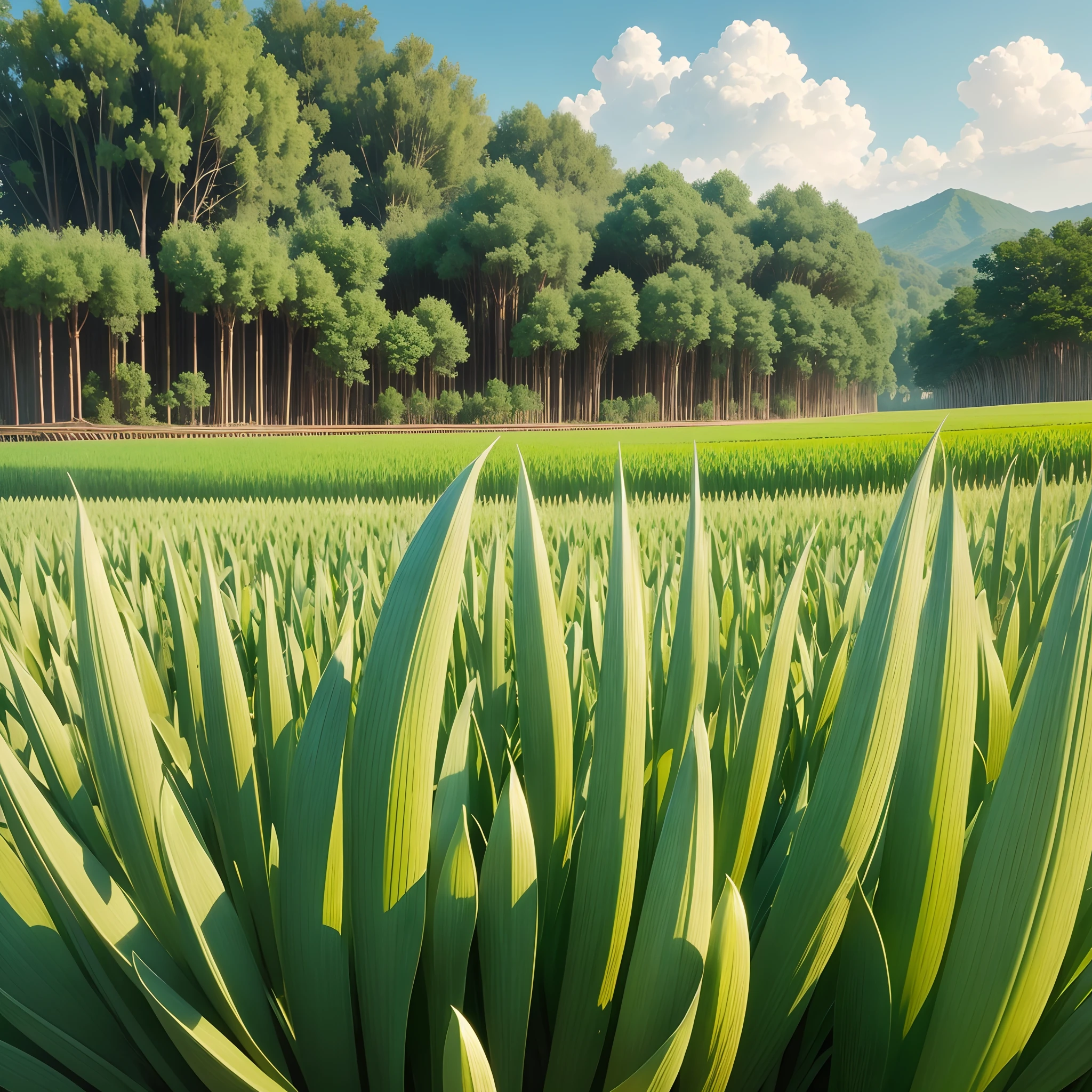 rice plants, image size 9:16 --auto --s2