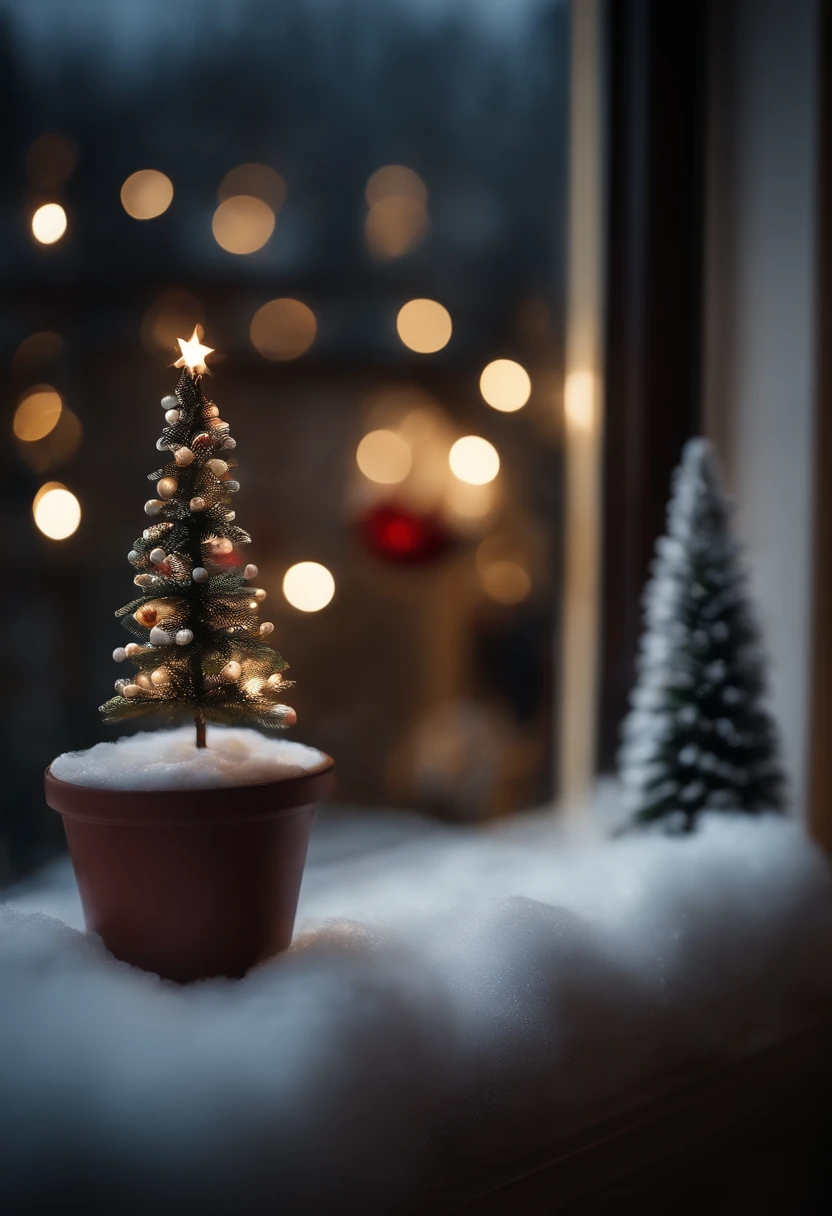 View from the window on Christmas