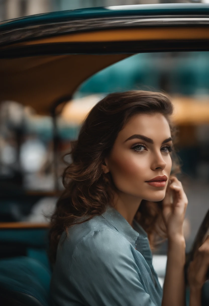 (melhor qualidade,ultra-detalhado,Realistic,fotorrealista:1.2),vivid colors,profissional,retrato,Landscape,(moderno,Urbano) ambiente,(belos olhos detalhados, cor morena, cabelo castanho cacheado, beautiful detailed lips,olhos e rosto extremamente detalhados:1.1),(felicidade:1.1),(ambulante:1.1),Woman,roupas da moda,(expressando felicidade,alegre:1.1),(Chegar:1.1),centro da cidade,(highrise,skyscrapers:tall buildings),(arquitetura modernoa:1.1),(ruas movimentadas:Estradas movimentadas),Luzes da cidade,fotografia,estilo modernoo,Cityscape,Belas Artes