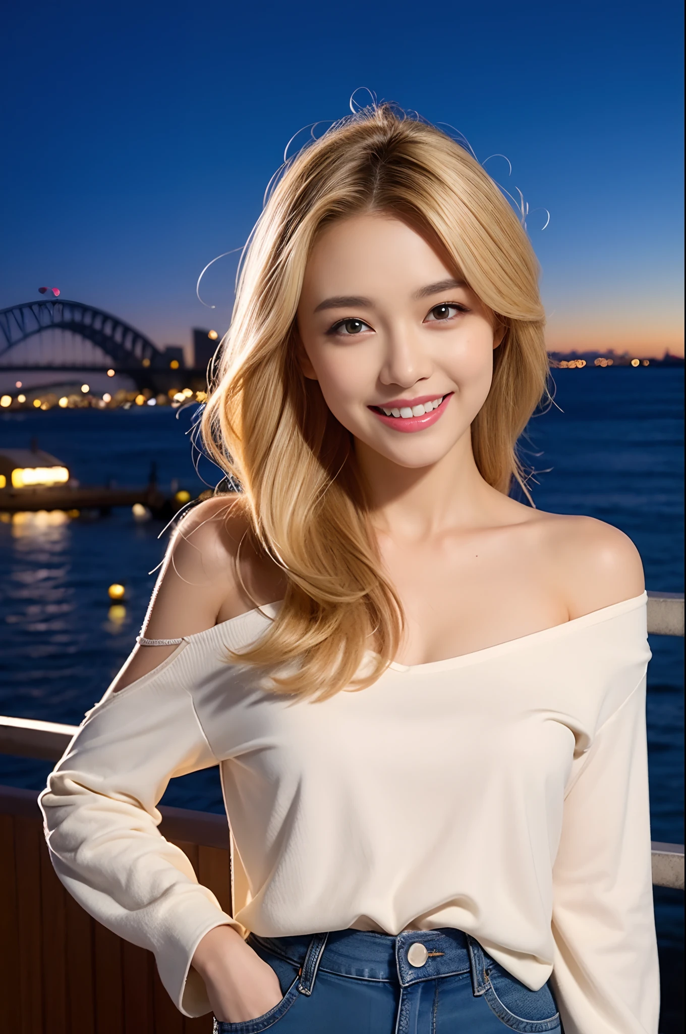 ((Masterpiece, 8K, Ultra-realistic:1.3)), A stunning 25-year-old Asian woman with radiant blonde brown eyes: 1.3, long, wavy blonde hair: 1.2, eye-catching red dress: 1.1, revealing back cut-out design: 1.2, (sexy, curvaceous: 1.2), ultra-detailed facial and skin texture, seductive smile, sophisticated hotel lobby: 1.2, pose with a slight tilt of the head, arms crossed, showcasing a confident posture, emphasizing her alluring eyes and seductive, well-defined features