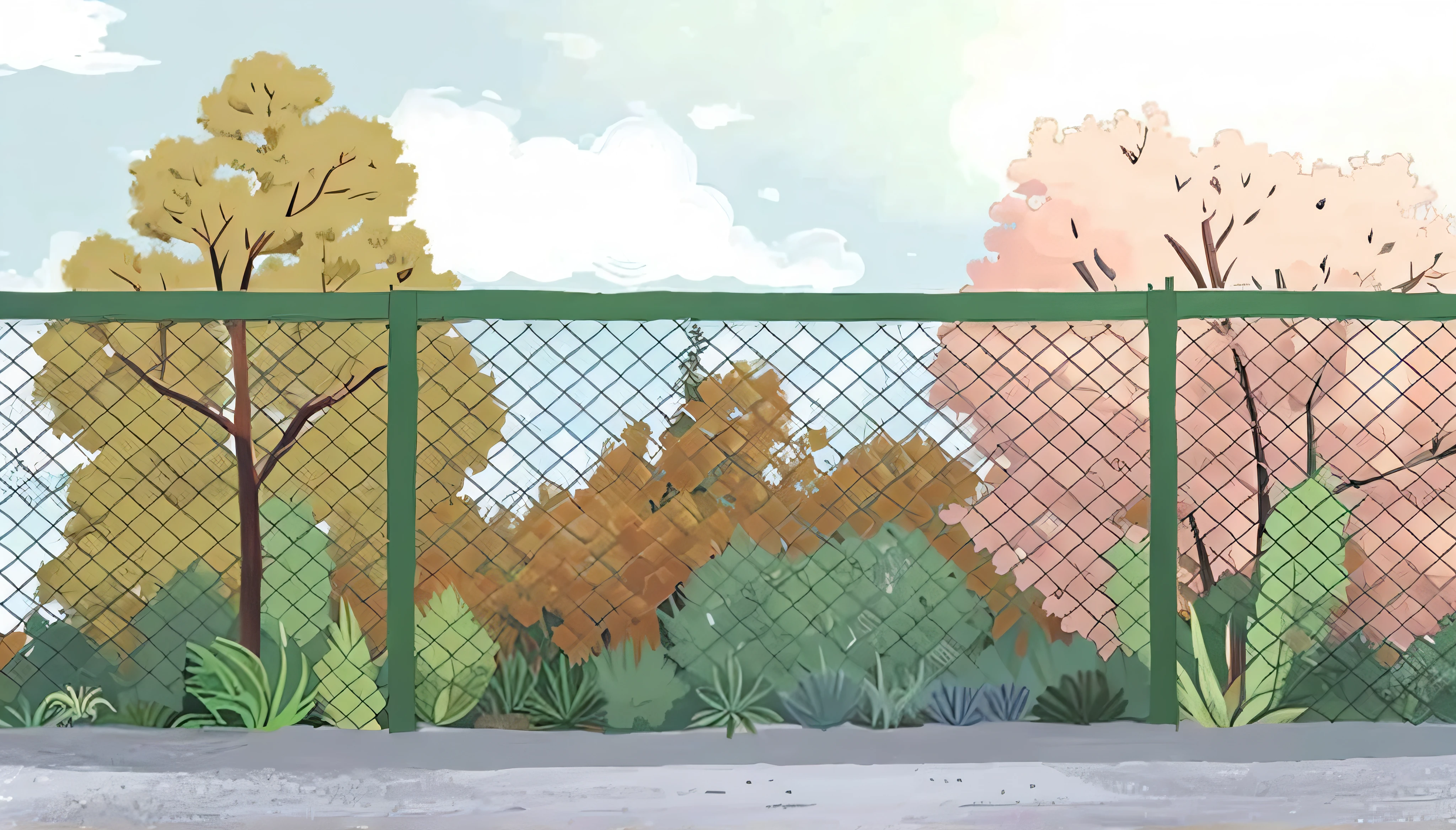 The tree,scenecy,a plant,k hd,Hand painting