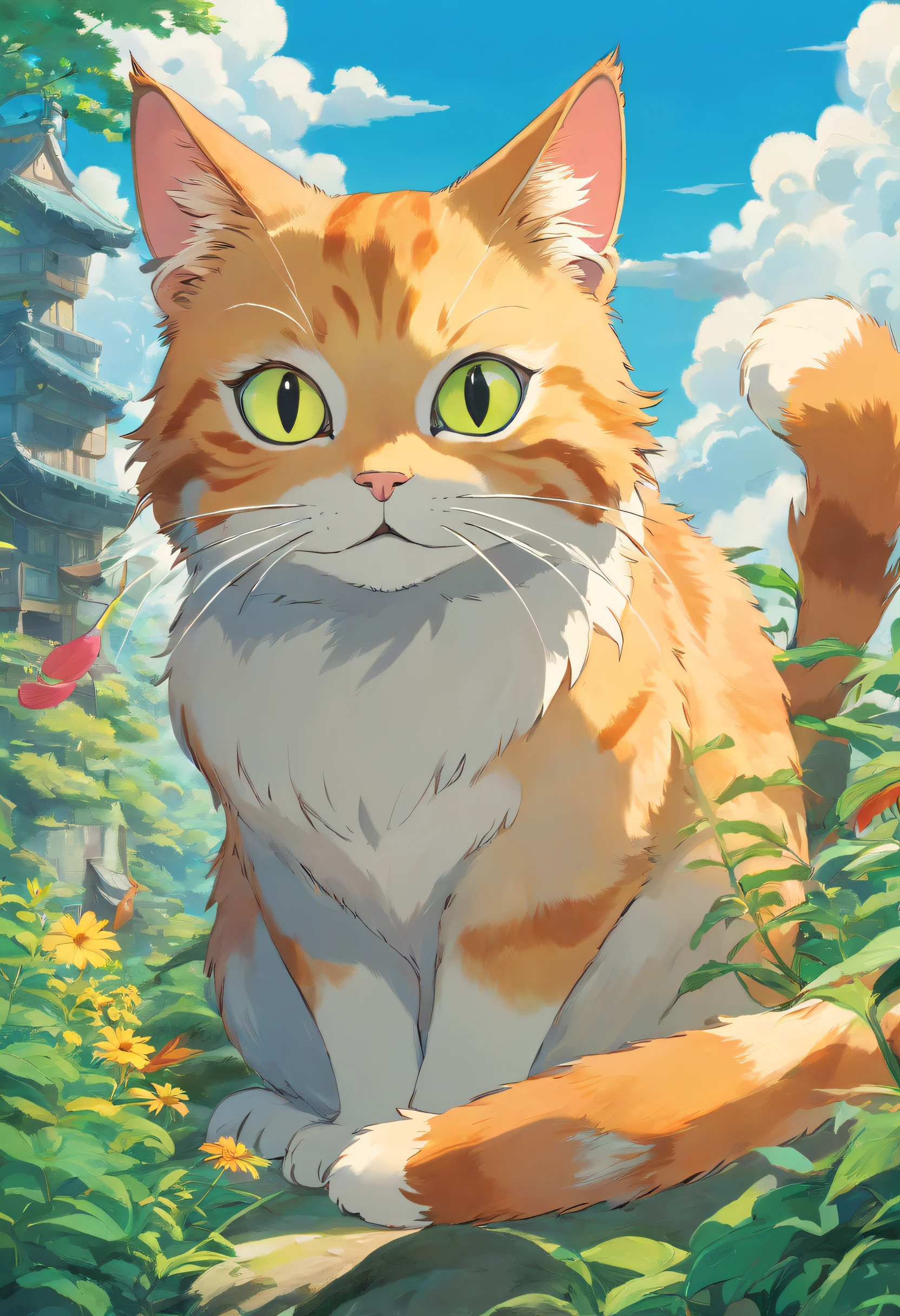 A cat and catapliiar hybrid animal