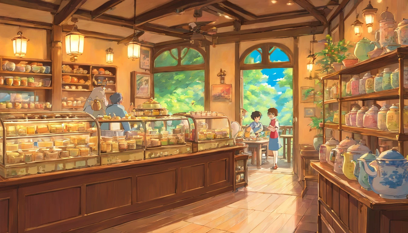 Tea shop