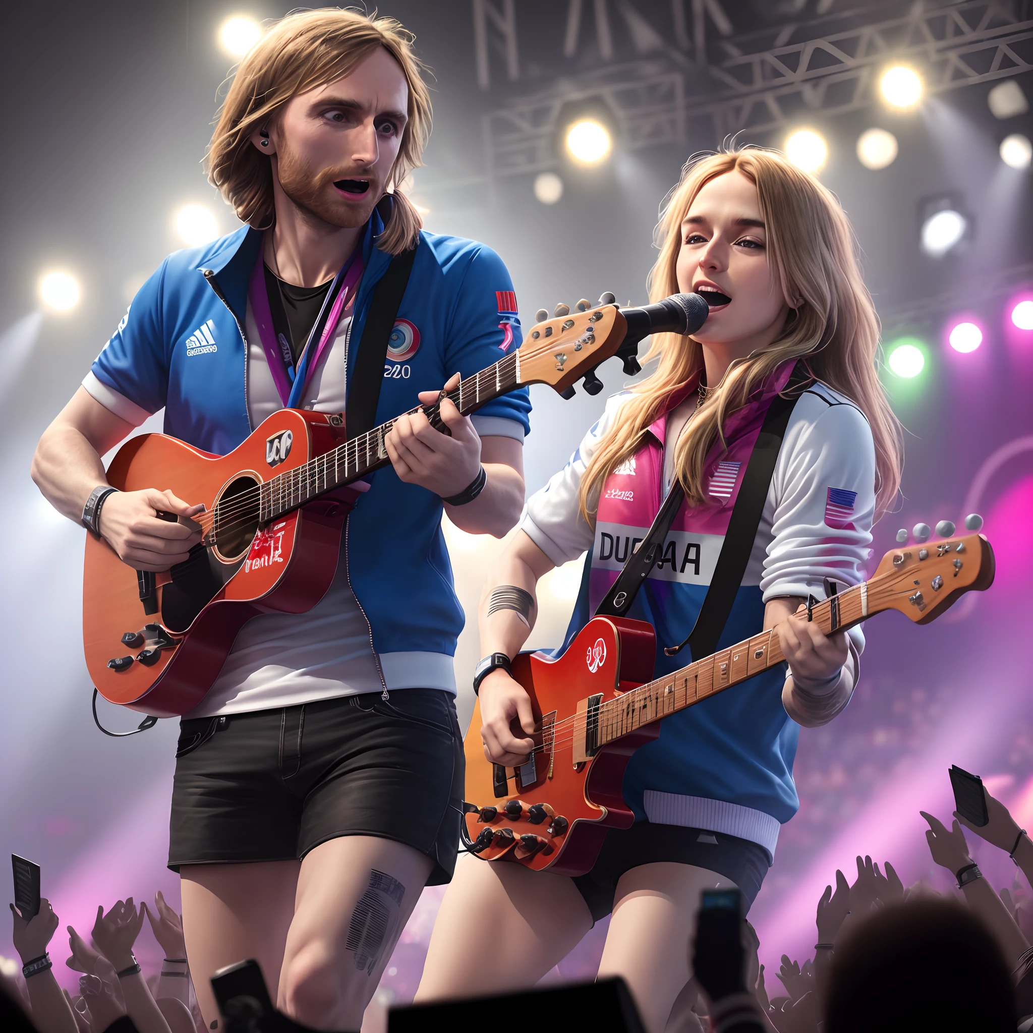 2024 Olympic Games in Paris with a concert by David Guetta