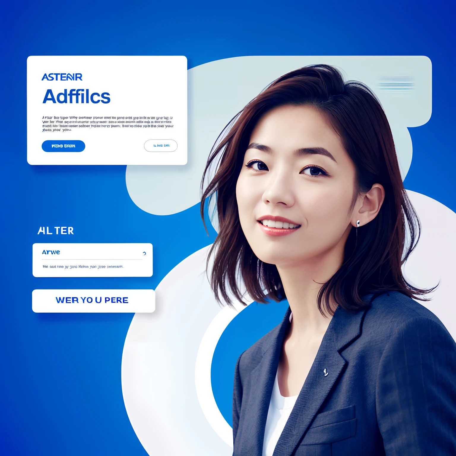 Generate promotional images for translated ads