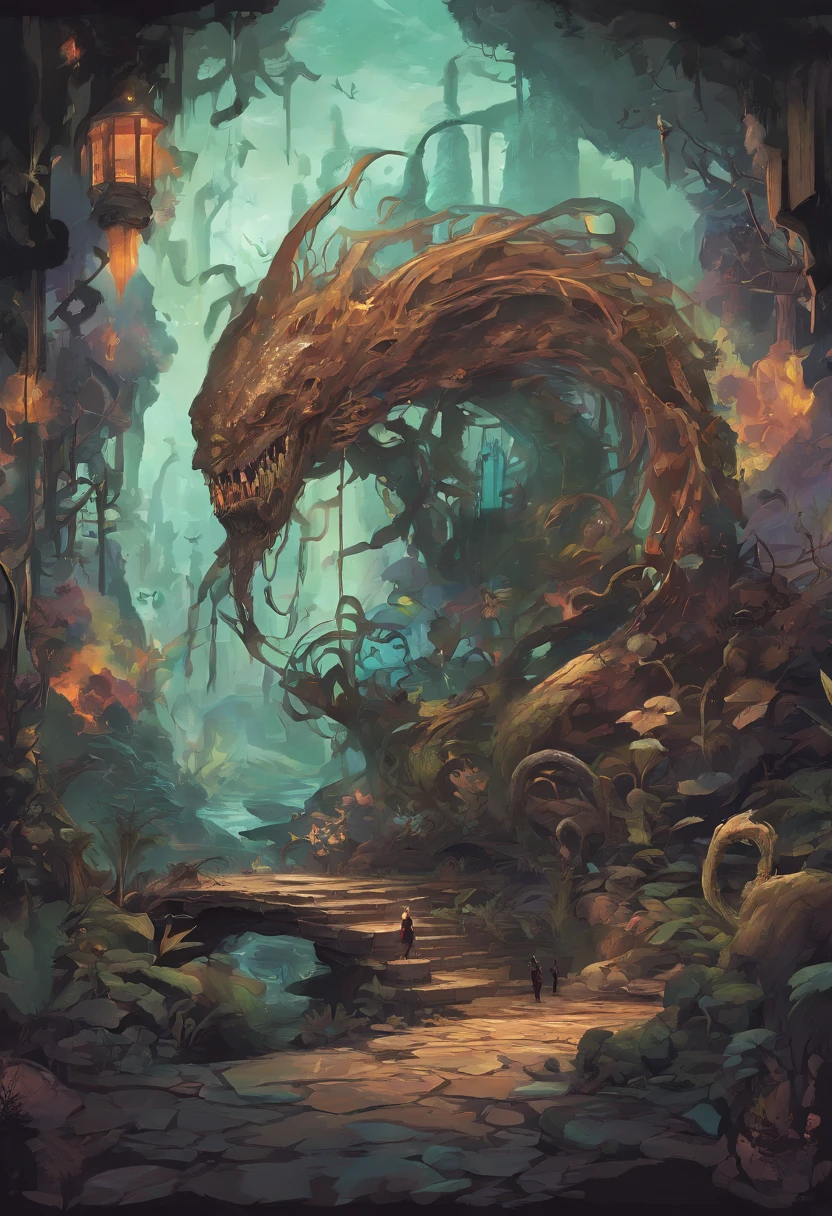 In a visual novel, a small alien creature with tentacles is depicted. The creature is smiling, portraying a sense of friendliness and curiosity. The artwork has a fantasy theme with elements inspired by Dungeons and Dragons (DnD). To enhance the atmosphere, Lovecraftian elements are incorporated, giving the artwork a mysterious and otherworldly feel.
The quality of the image is of utmost importance, emphasizing a high level of detail and resolution. It should possess best quality in terms of resolution, such as 4k, 8k, or highres, and be considered a masterpiece with a scale factor of 1.2. The image should also showcase ultra-detailed elements, aiming for a realistic or photorealistic representation with a scale factor of 1.37.
Artistic style-wise, the image carries a blend of portraits and landscape, combining the charm of character-focused visuals with the beauty of an immersive environment. The color palette and tone of the artwork are carefully chosen to create a captivating ambiance, further enhancing the fantasy and Lovecraftian elements of the scene.
To achieve a captivating lighting effect, the artwork should incorporate studio lighting techniques, casting shadows and emphasizing highlights. The lighting should be controlled and precise, mimicking the effect achieved in professional photography or concept art. The overall result should boast vivid colors and a realistic bokeh effect.
Please note that these descriptions should be provided as individual tags, separated by commas.