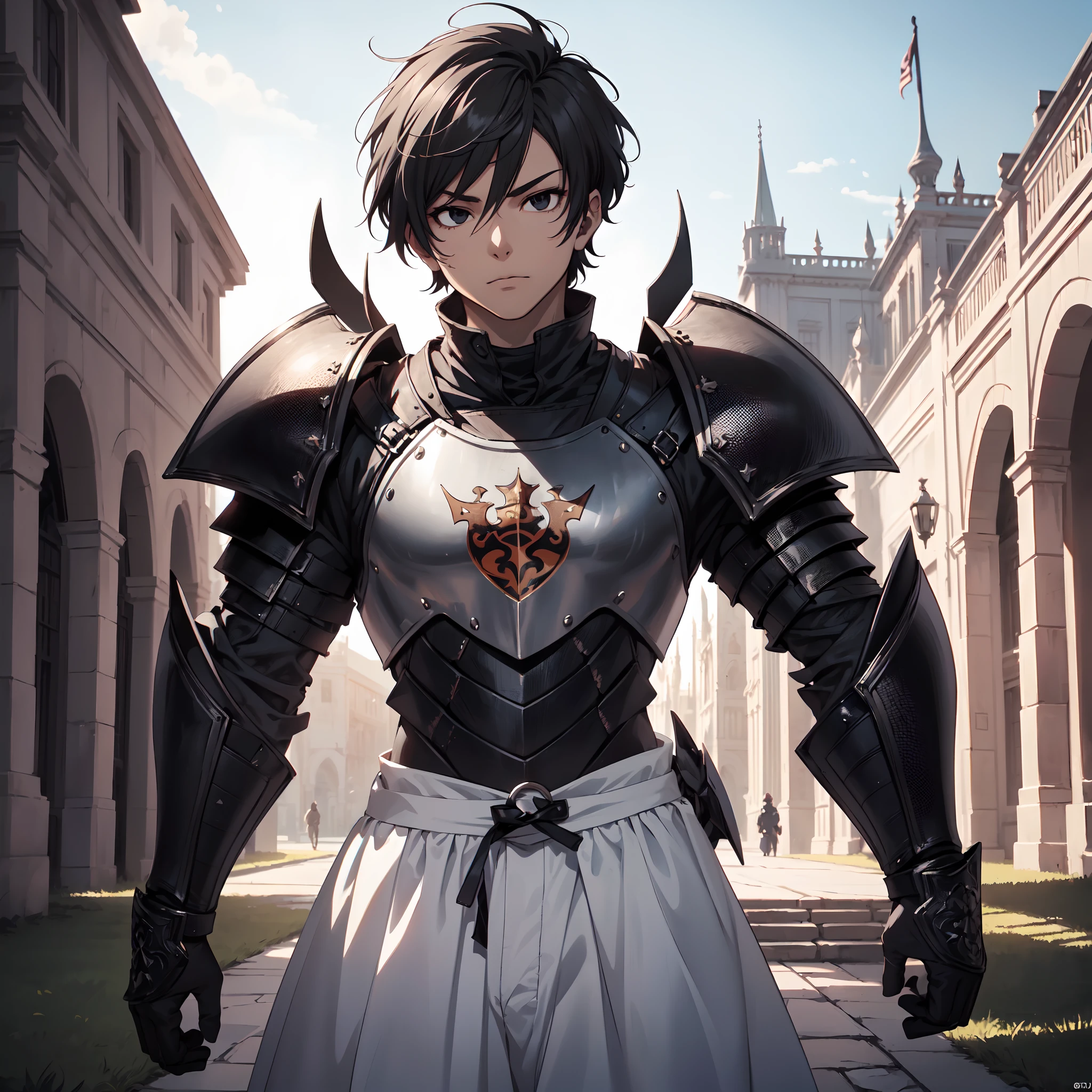 128K Ultra High Definition,
128K Ultra High Quality,
128K Ultra High Resolution,
Best Definition,
Best Quality,
Best Resolution,
Perfectly Detailed,
Perfectly Designed,
Extremely Detailed,
Extremely Designed,
Hyper Detailed,
Hyper Definition,
Hyper Quality,
Hyper Resolution,
Masterpiece,
(((Anime))),
Body Shot,
(((Boy))),
Handsome,
Muscular Body,
(((Black Short Hair))),
(((Black Eyes))),
(((Hyper Detailed & Perfectly Designed With Ultra High Quality Berserker Armor))),
(((Inside Of Medieval Royal Palace Background Scenery))),