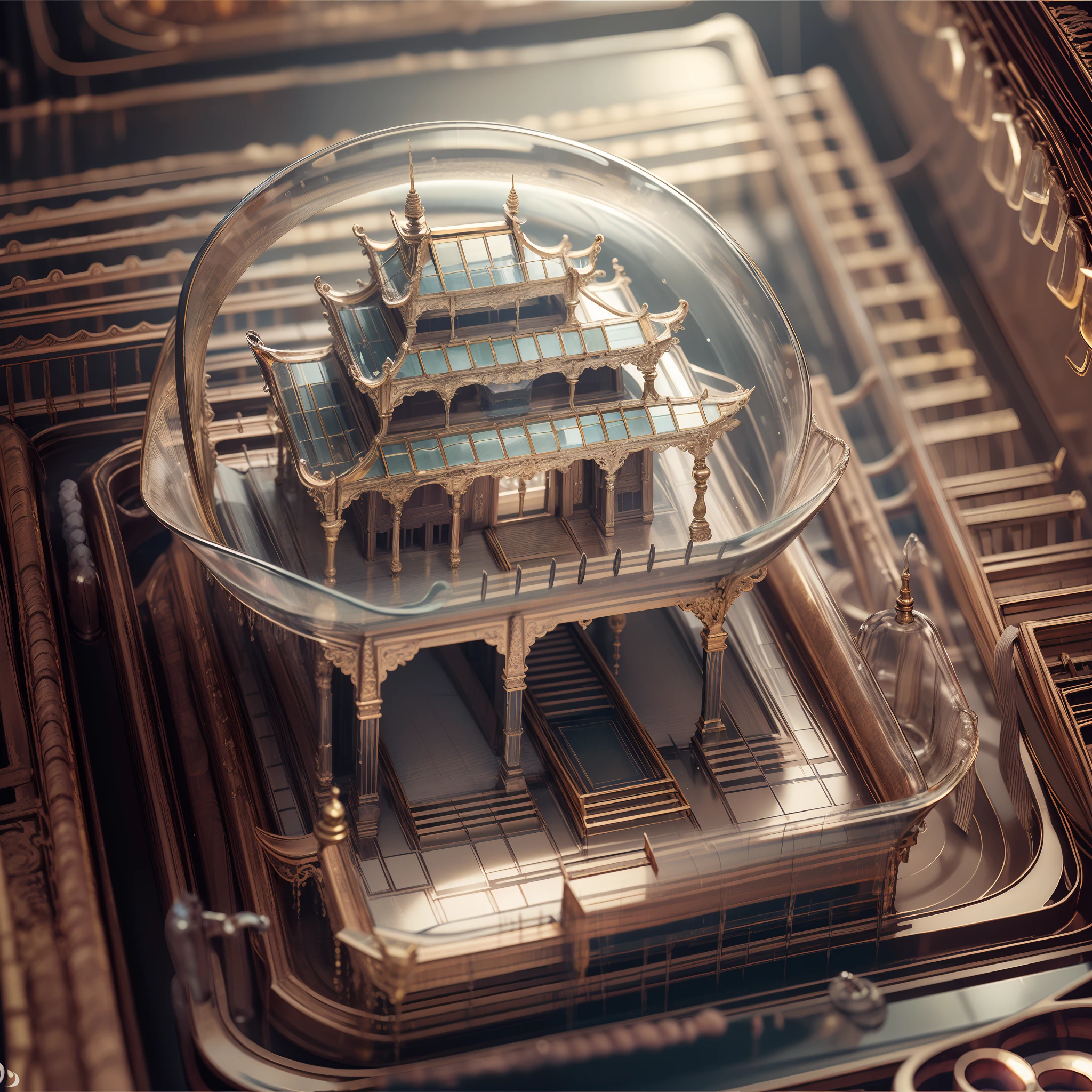 Ganlu Temple honey glass