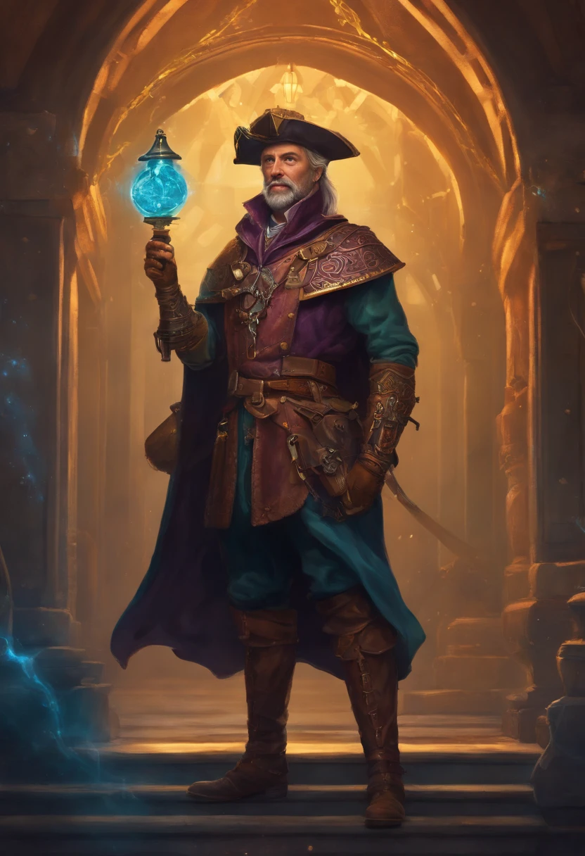 full body, insane, crazy, funny, silly, skinny, Medival artificer. fantasy, dnd, scientist, crazt scientist, insane, funny