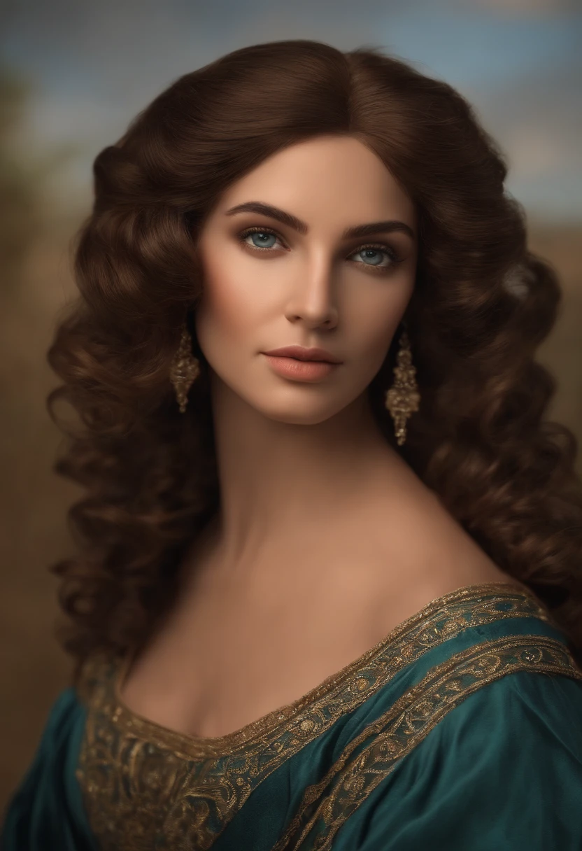 3 femmes de 40 ans, the 3 must be different Ultra realistic, Meticulously detailed, , cheveux bruns,, sans maquillage, maquillage naturel, looking straight at camera, Visage avec Artgram, Maquillage subtil, dans un salon avec des enfants, Medium to large bust, hispanique