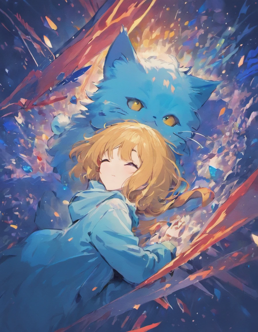 BLUE　catss　sleep