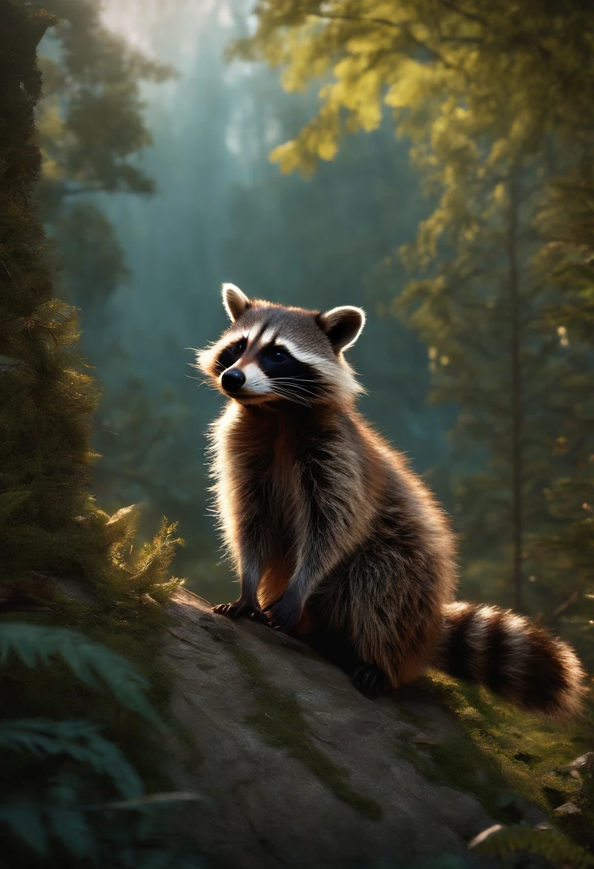 Racoon, Sci-Fi, RPG