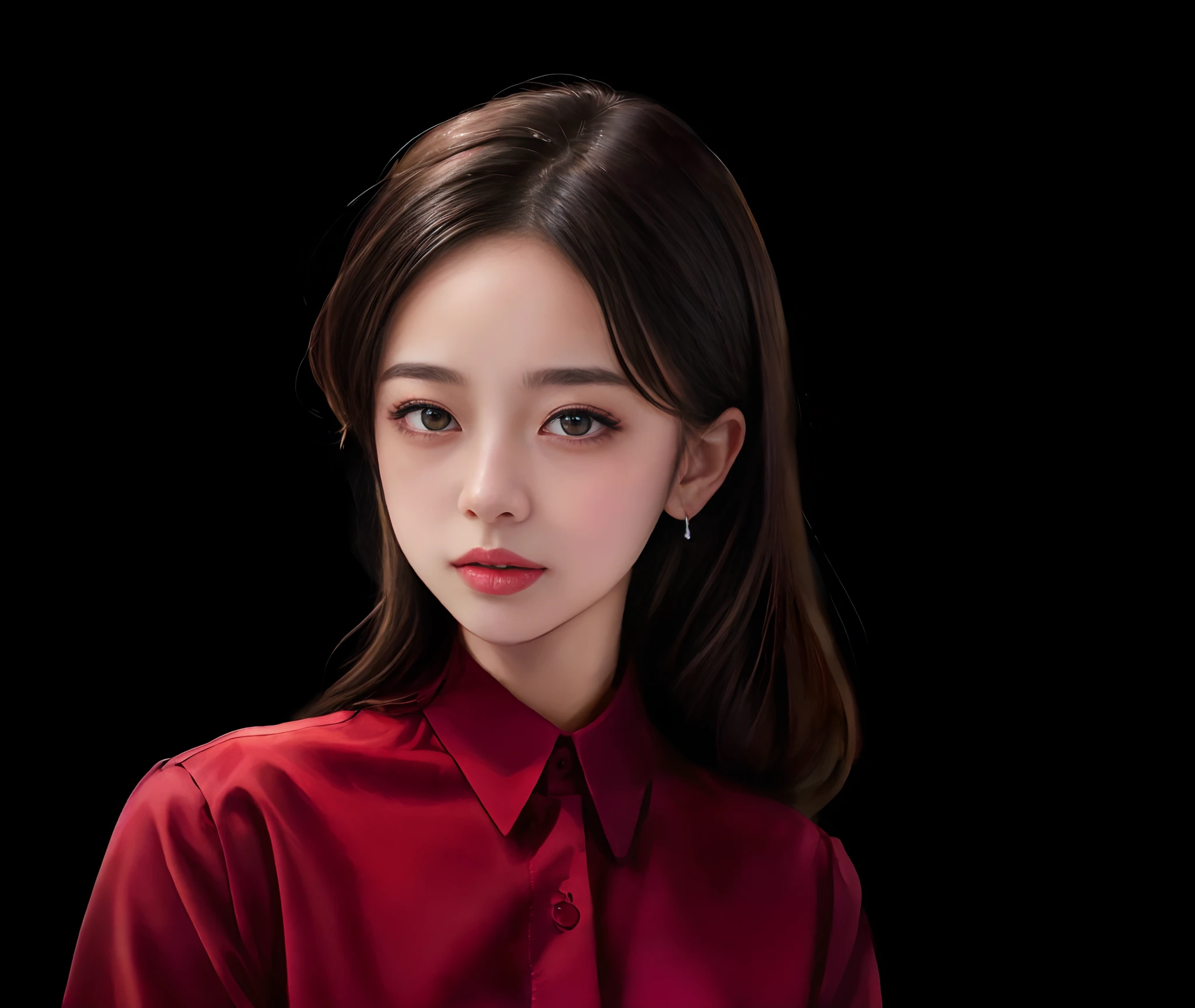 ((natta、Real Light、top-quality、8K、masterpiece:1.3))、cleavage of the breast、realisticlying、女の子 1 人、radiant eyes、red blush、Leotard、Tight、Lying in bed、Open legs、hyperdetailed face、A detailed eye、二重まぶた