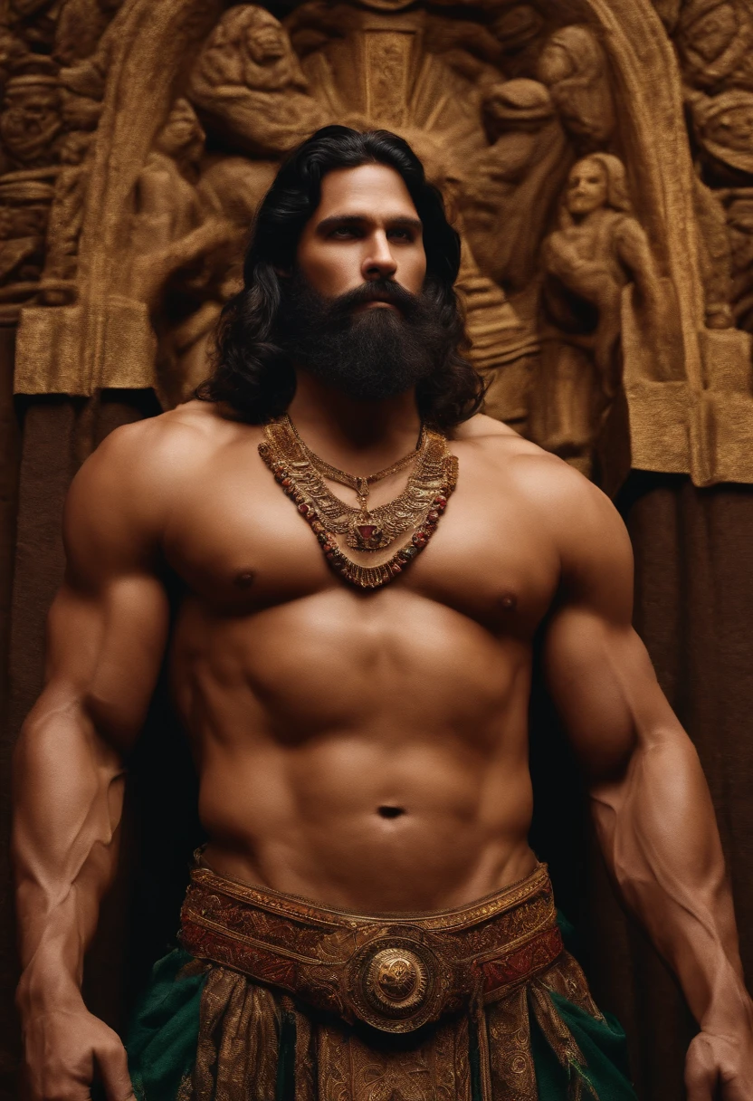 giant strong man terrifying biblical nephelims