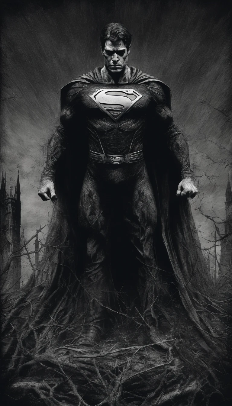 gloomy Superman