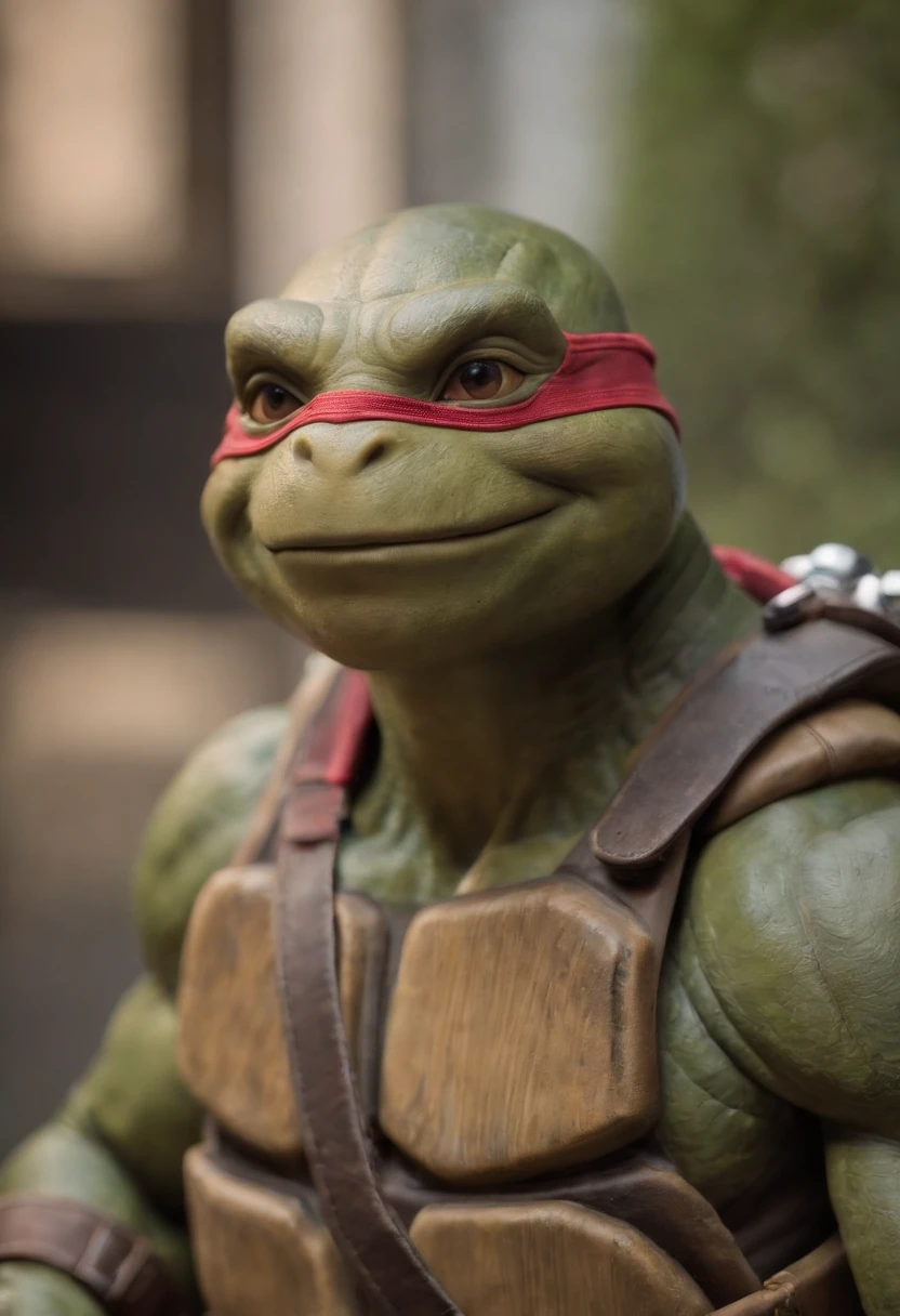 <lora:90sTMNTRaphael_v10Alpha:0.9>(RAW photo, real life, absurdres, high quality, photorealistic, detailed, realistic:1.3),(female solo:1.2,muscular female),a high resolution photo of a (TMNTRaphael),a teenage mutant ninja turtle with a red bandana mask with eye-holes,(bandana covers upper head),(pov from below),(front view,full body view:1.1),standing,(looking at viewer),hands on hips,intimidating,powerful,feminine face,(boobs behind plastron),nipple bulge on plastron,big muscles,veiny muscles,wet body,visible vagina below plastron,pussy juice dripping,in a dark city sewer interior,sewer interior and pipes in background, cinematic, atmospheric, 8k, realistic lighting, shot by Hassleblad H6D, Zeiss, Kodachrome, nikon, 50mm 1.2 lens, Octane Render, ultra realistic, realistic lighting, photorealistic, photorealism, photoreal, unreal engine 5, Adobe After FX, highly detailed, intricate detail,detailed scales,