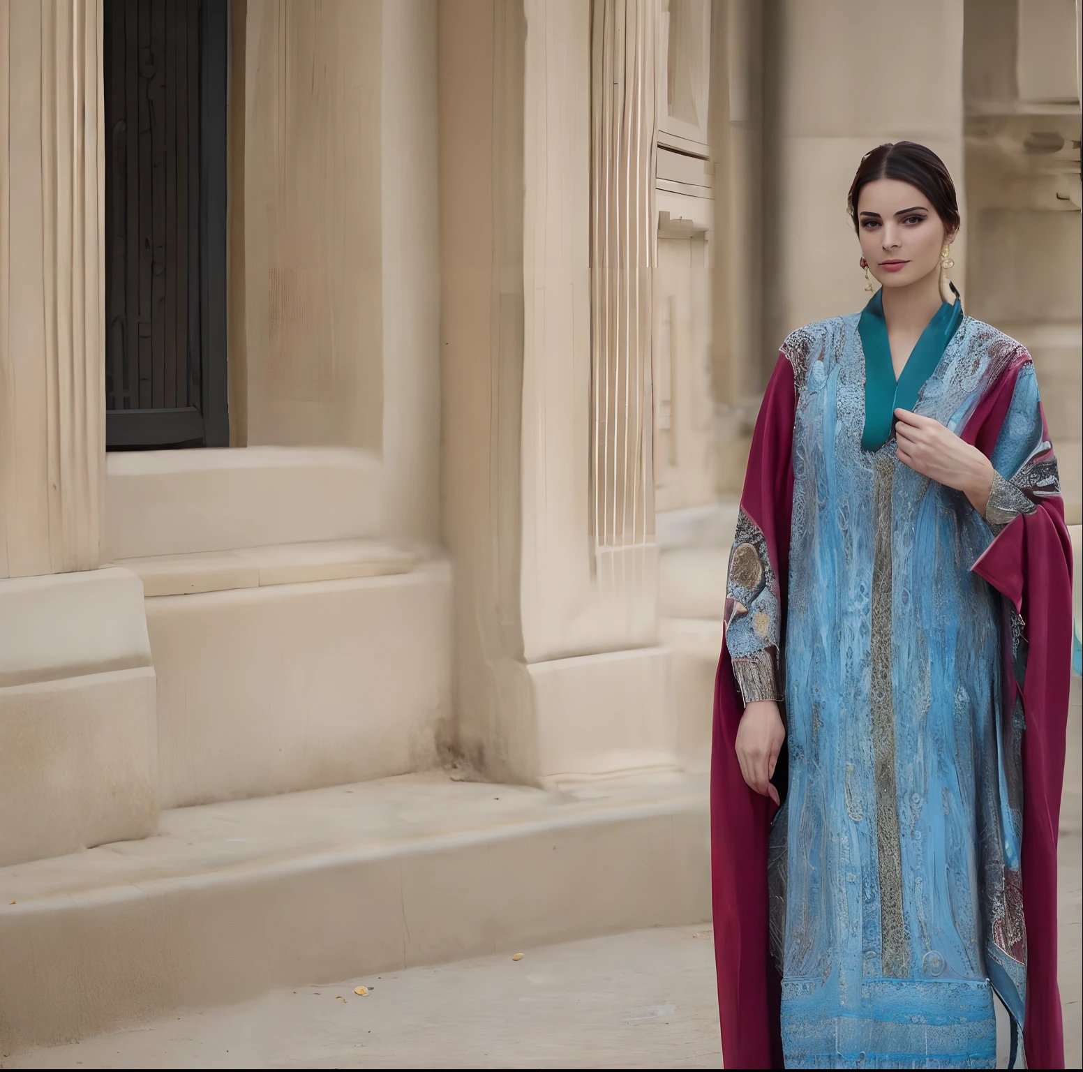 Cafard avec un caftan