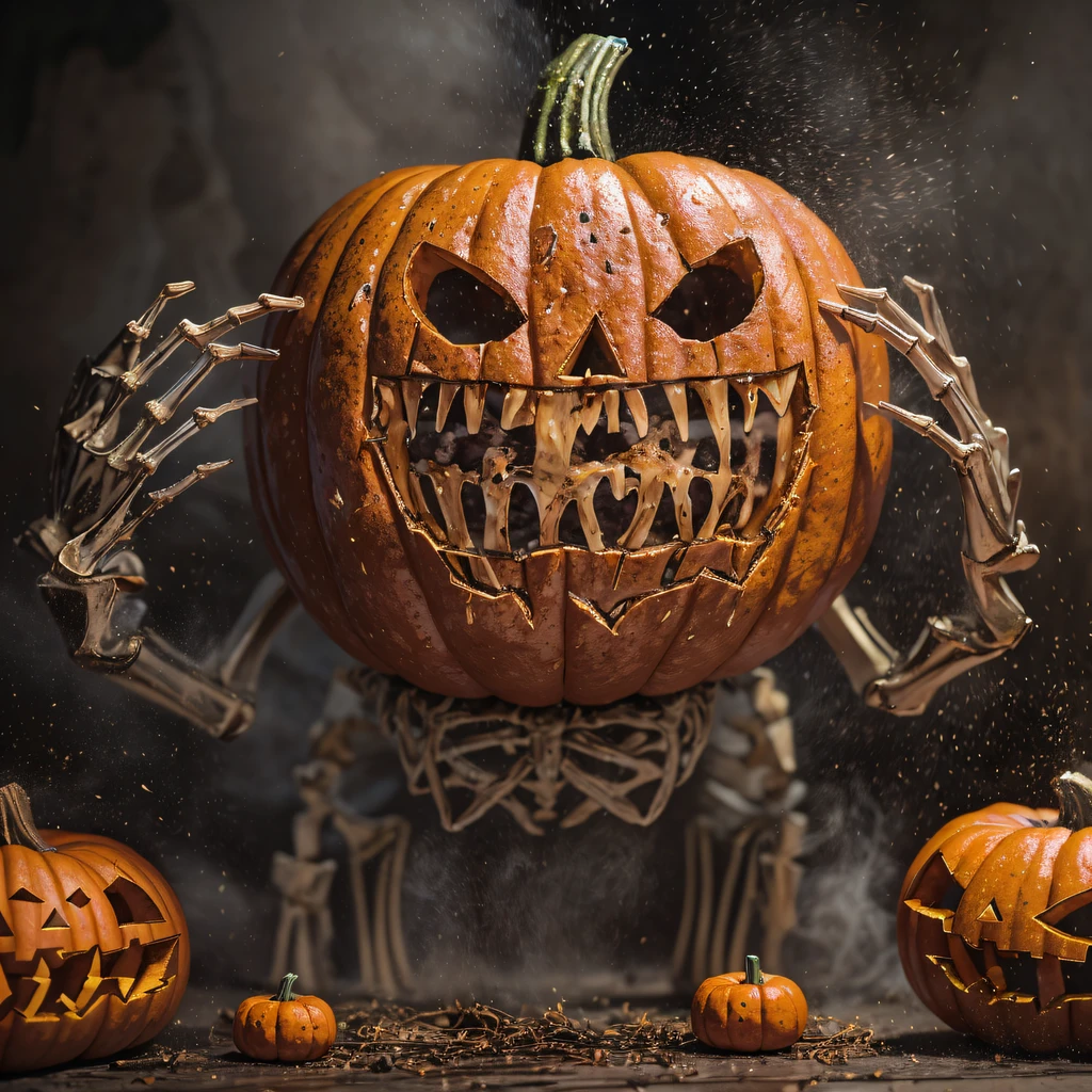 Burger King openwork sandalwood material(best qualtiy,8K Pumpkin Burger King,Masterpiece)When the skeleton pumpkin appears,Only heard, unseen,Pumpkin Burger King explodes,That whistle echoed for a long time,It's like a prelude to impending death,The image of pumpkins and pumpkins is deeply ingrained in predecessors,Fruit body,Skeleton pumpkin crushed,Become everyone's nightmare pumpkin, Wait until the pumpkin Burger King appears,Wear pumpkin burger king sandalwood bark,Add a pumpkin stick covered with wire to Burger King,Full of oppression,The pumpkin people also carefully disguise their kindness,Burger King pumpkin people will be a weakness for survival because of their goodness,Hiding goodness is the way to survive in troubled times,Sandalwood pumpkin zombies are not scary,Human pumpkins are terrible,The pumpkin skeleton succeeded,Both are to protect the pumpkin itself,It is also to protect yerba mate pumpkin,Pumpkin Burger King Good vs. Pumpkin Evil,Two sides of the seemingly opposite,But in Negan, There are two watermelons on the same body, Face the enemy,The pumpkin skeleton is cruel,Pumpkin people are not soft,Skeleton pumpkin faces someone who wants to protect,Southern skeleton melons are also gentle and loving。(Soldier pumpkin head)burger king,Smoke billowed out,thin fog,Sandalwood Burger King pumpkin(Burger King splash:1.2), Lightning background,Burger King Ruins(realisticlying:1.4),burger king,Telephoto lens high, A high resolution, the detail, RAW photogr, Sharp Re, Nikon D850 Film Stock Photo by Jefferies Lee 4 Kodak Portra 400 Camera F1.6 shots, Rich colors, ultra-realistic vivid textures, Dramatic lighting,8K quality,,Backstreets, Burger King background(realisticlying:1.4)
