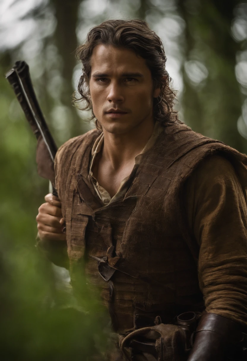 Ethan, the elder brother, era conhecido por sua natureza corajosa e habilidade com a espada. His earnest and determined gaze reflected his relentless pursuit of knowledge and power. Desde jovem, He dreamed of becoming a true hero, Someone capable of protecting his people and facing the most dangerous challenges