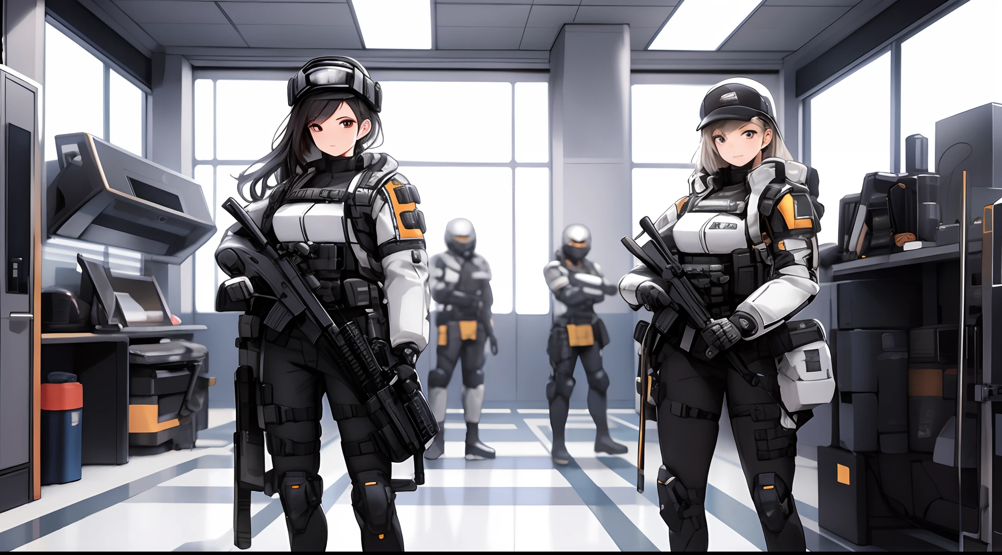 Futuristic battrooper in sleek tactical body armor and helmet full body standing pose ,Unreal Engine, 1girl in,nffsw, retinas, masutepiece, ccurate, Anatomically correct, Textured skin, Super Detail, high details, High quality, awardwinning, Best Quality, hight resolution, hard disk, 4K,(Anime,8K,masutepiece, of the highest quality, Best Quality,Beautiful and aesthetic:1.2,professional photograpy:1.1,Ultra Detail:1.3,Perfect Lighting),Extremely detailed,highest details,unbelievable Ridiculous,hight resolution,ultra-detailliert,Convoluted:1.6, Photo Real,