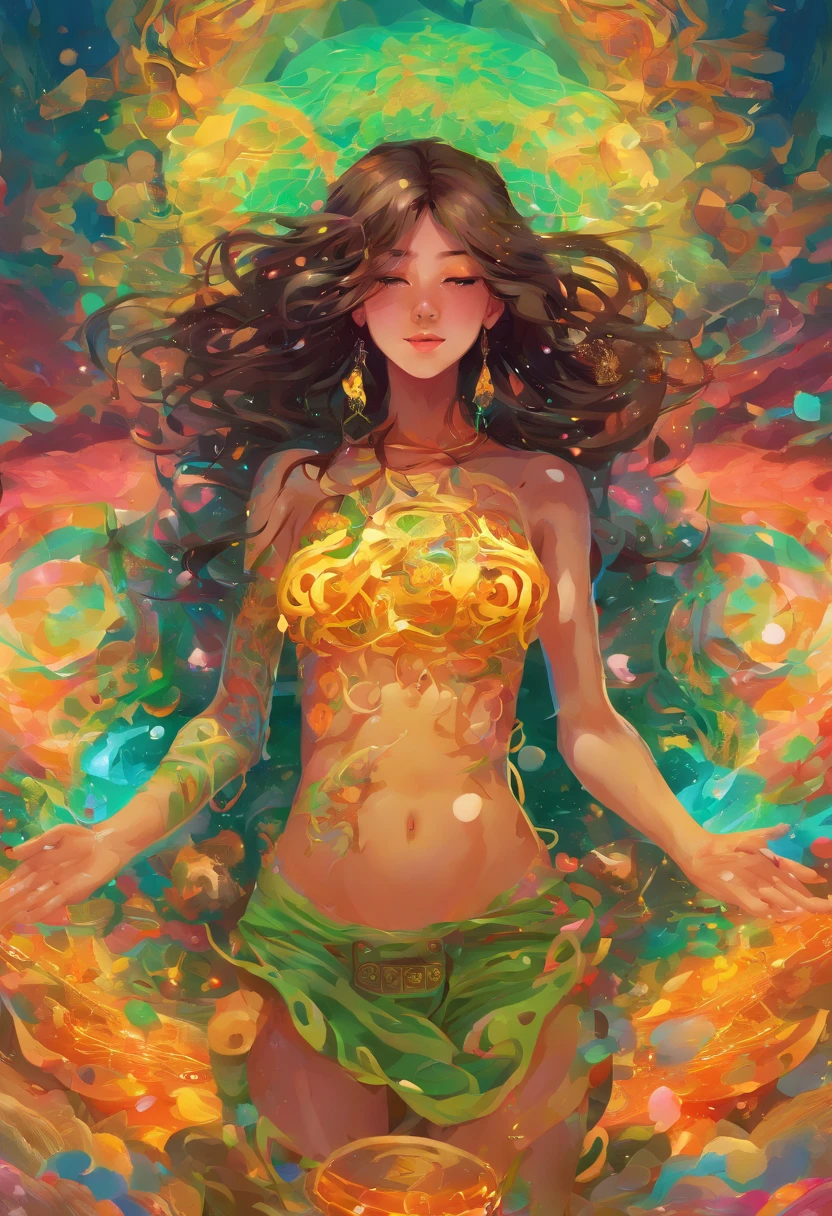 ((top-quality, 8K)), (Realistic), (Face Focus: 1.1), (Yellow and green: 1.3), Kawaii Girl, Hair fluttering in the wind, Facing to the side, (nudde: 1.1)、D Cup Breasts, night sky with full moon, (masterpiece), best quality, expressive eyes, perfect face, highly detailed face and body, cinematic lighting, photorealistsic, 1girl, 18yo, ((dark brown straight shoulder length hair)), dark brown eyes, big eyes, very thin body, ((((flat chest)))), skinny, laying on her back on piles, (legs spread open), pink lips, bald , well lit, beautiful and aesthetic:1.2), (1girl), extreme detailed,(fractal art:1.3),colorful,highest detailed,beautiful goddess emerging from the ocean, caucasian girl with shiny silver hair, full female body, golden eyes, wild waves, big waves, oriental mandala tattoos, transparent dresses, skin wet with water, stormy sky, sunset sky red stormy clouds, ancient temple floating in the sea, floating old clock, lamp, lantern, beautiful girl with a slight smile, transparent blouse, black vikini, fractal, Sakimichan-style art, slight smile, legs open, pubic hair view, 1 sexy girl, exposed breasts, open transparent T-shirt, Mandala and flower tattoos, Best Quality ,black hair fused with platinum and gold, naked girl, visible beautiful pubic area, pink pesons, small breasts in sight, tattoos on the naked body, old floating clock, lamp, lantern , skin wet with water, open legs,multicolored sea waves, sea goddess rising from water and waves, beautiful girl closeup view, Belinda, blonde brown hair, dappled sunlight, luminescent glow orange cyan liquid lamp, liquid splash art, sky with storm and a psychedelic nebula silhouette, tribal, wide angle shot, red, green, brown, luminescent glow colors liquid, digital painting, by Koos Roos art, sharp focus, studio shot, intricate detail, effect splash, small bubbles floating, highly detailed, sharp focus, studio shot, intricate detail, highly detailed, by Koos Roos, multicolored ocean, psychedelic moving waves,