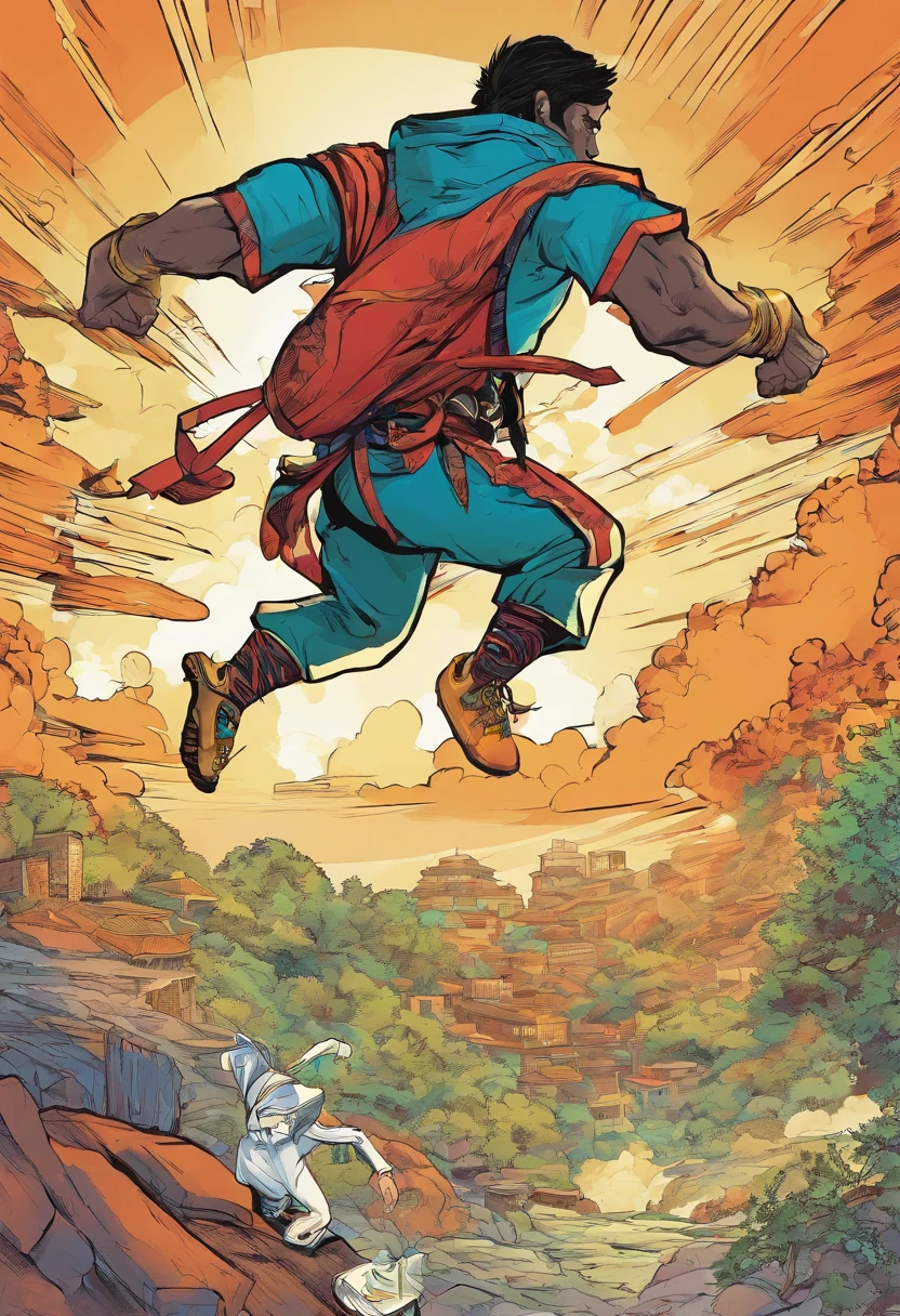 Obaasan showed him how to move like a shadow, climb like a monkey, and be as agile as the wind.