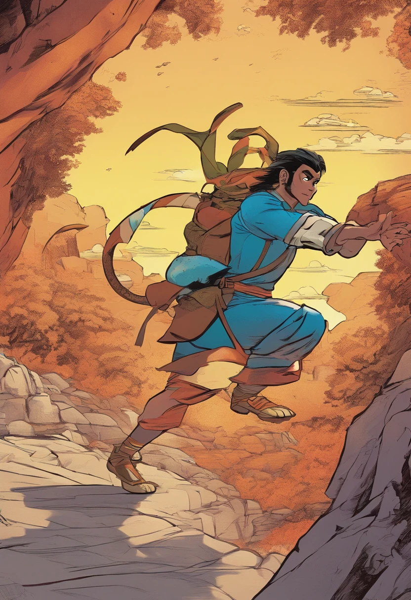 Obaasan showed him how to move like a shadow, climb like a monkey, and be as agile as the wind.