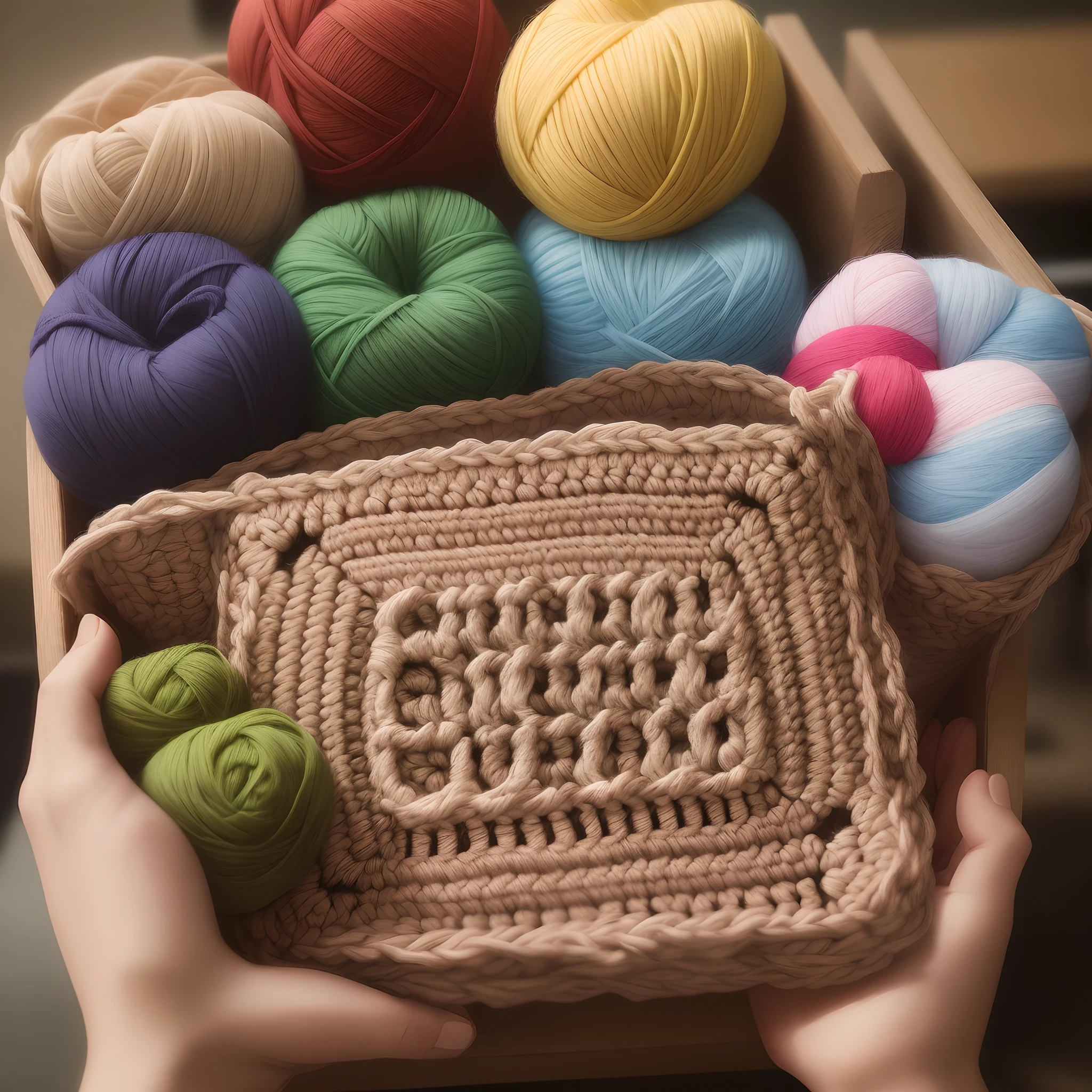 Crochet business logo
