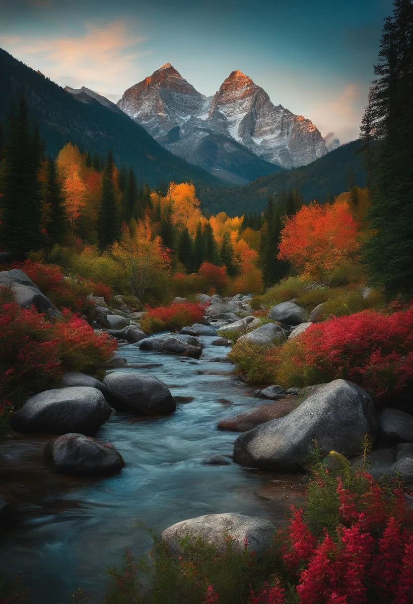 Realistic landscape depicting Cadence Tranquility