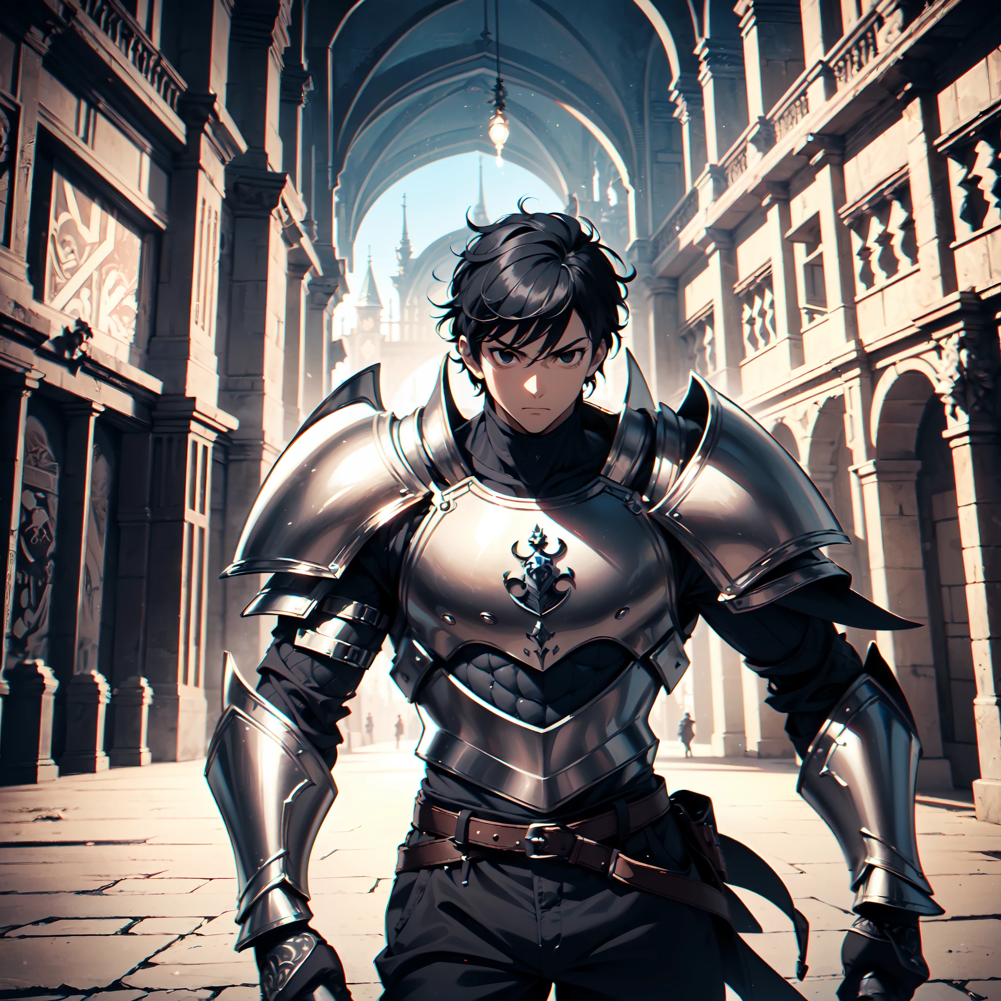 128K Ultra High Definition,
128K Ultra High Quality,
128K Ultra High Resolution,
Best Definition,
Best Quality,
Best Resolution,
Perfectly Detailed,
Perfectly Designed,
Extremely Detailed,
Extremely Designed,
Hyper Detailed,
Hyper Definition,
Hyper Quality,
Hyper Resolution,
Masterpiece,
(((Anime))),
Body Shot,
(((Boy))),
Handsome,
Muscular Body,
(((Black Short Hair))),
(((Black Eyes))),
(((Hyper Detailed & Perfectly Designed With Ultra High Quality Berserker Armor))),
(((Inside Of Medieval Royal Palace Background Scenery))),
