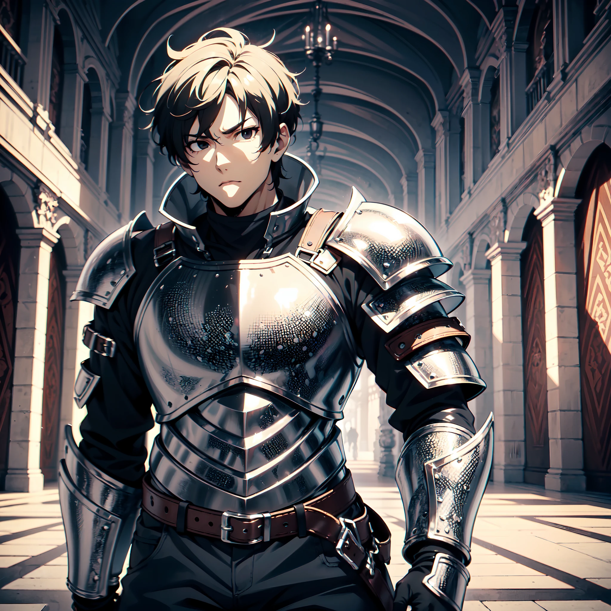 128K Ultra High Definition,
128K Ultra High Quality,
128K Ultra High Resolution,
Best Definition,
Best Quality,
Best Resolution,
Perfectly Detailed,
Perfectly Designed,
Extremely Detailed,
Extremely Designed,
Hyper Detailed,
Hyper Definition,
Hyper Quality,
Hyper Resolution,
Masterpiece,
(((Anime))),
Body Shot,
(((Boy))),
Handsome,
Muscular Body,
(((Black Short Hair))),
(((Black Eyes))),
(((Hyper Detailed & Perfectly Designed With Ultra High Quality Berserker Armor))),
(((Inside Of Medieval Royal Palace Background Scenery))),