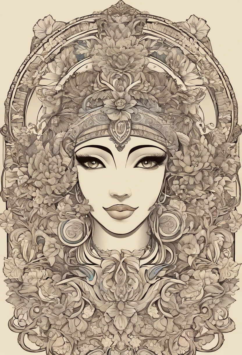 retrato de tlaloc