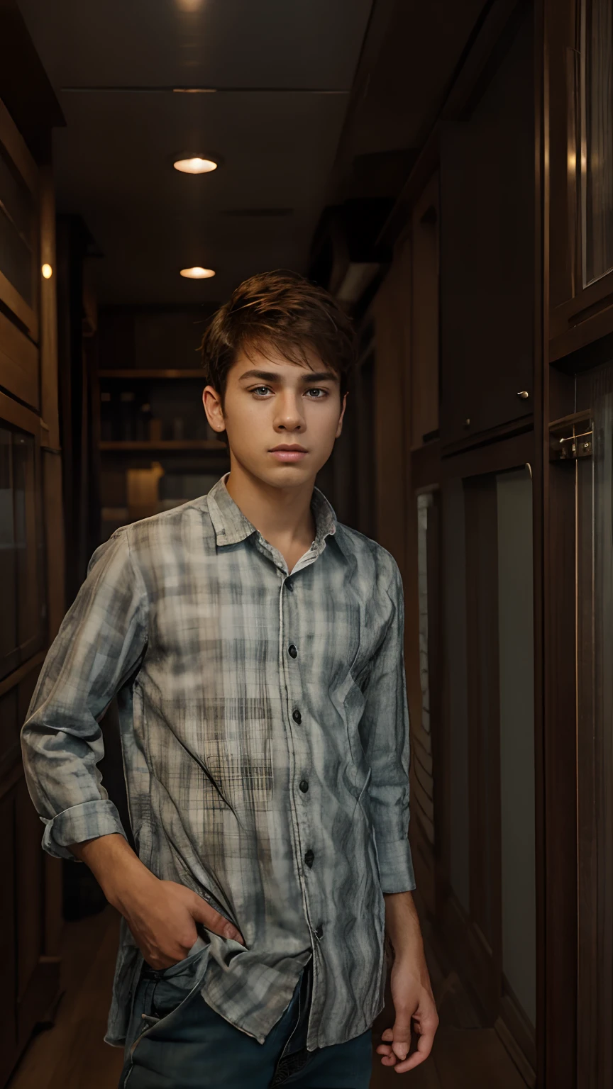background change handsome boy higher realistic moody