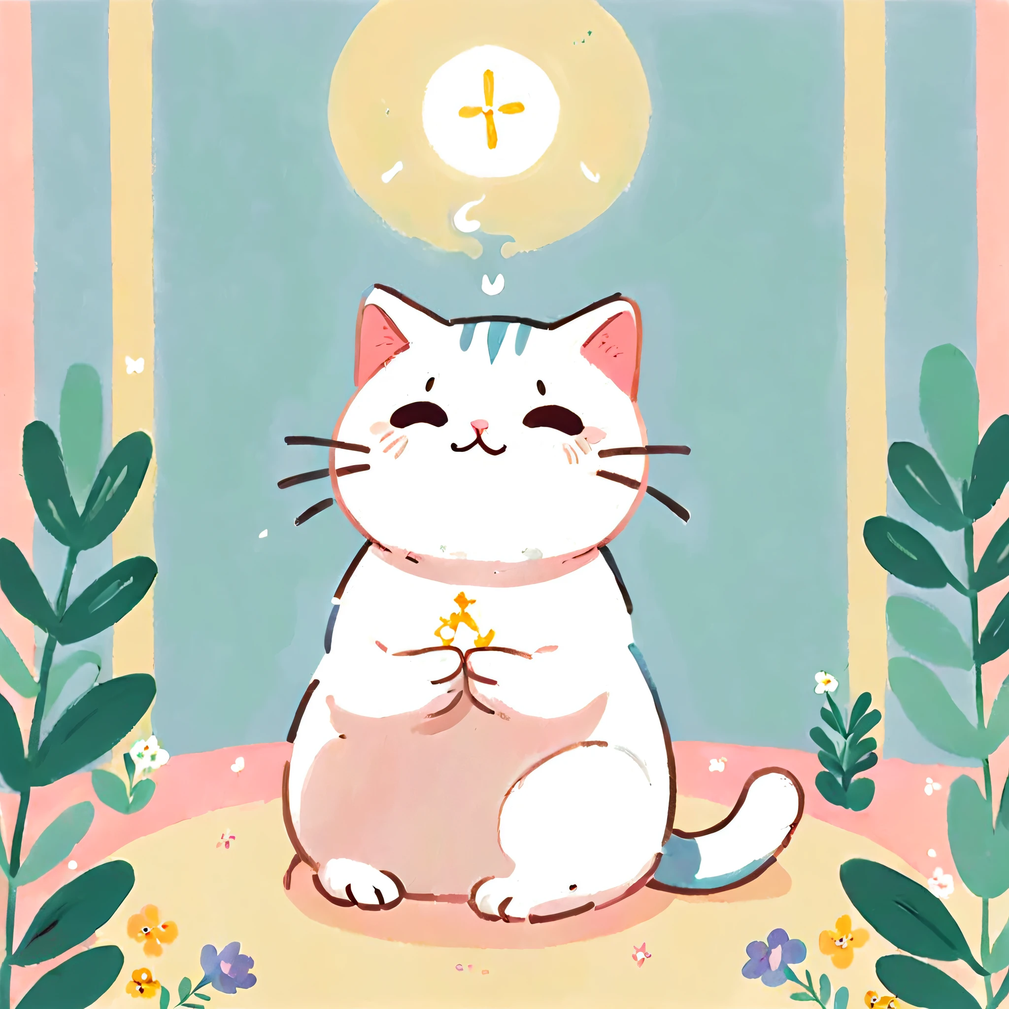 healing cat