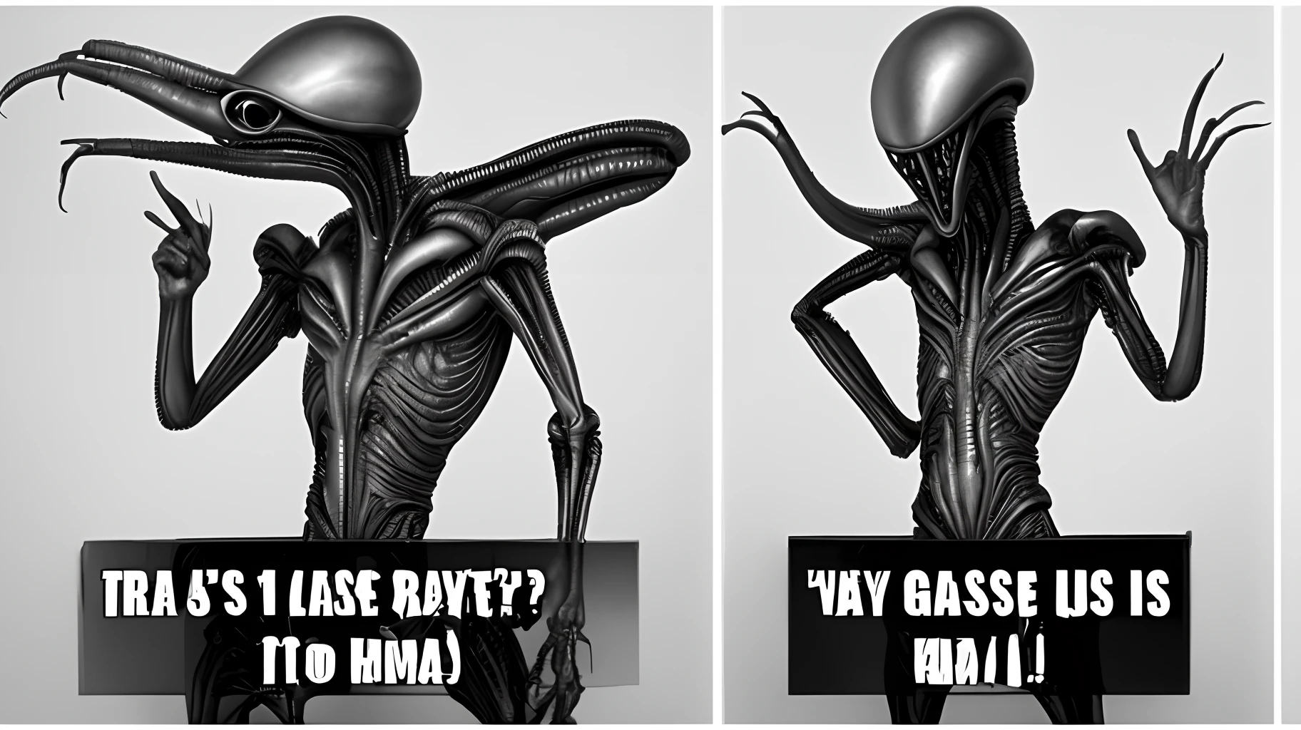 alien trying to pass as a human but it’s really obvious they arent. funny