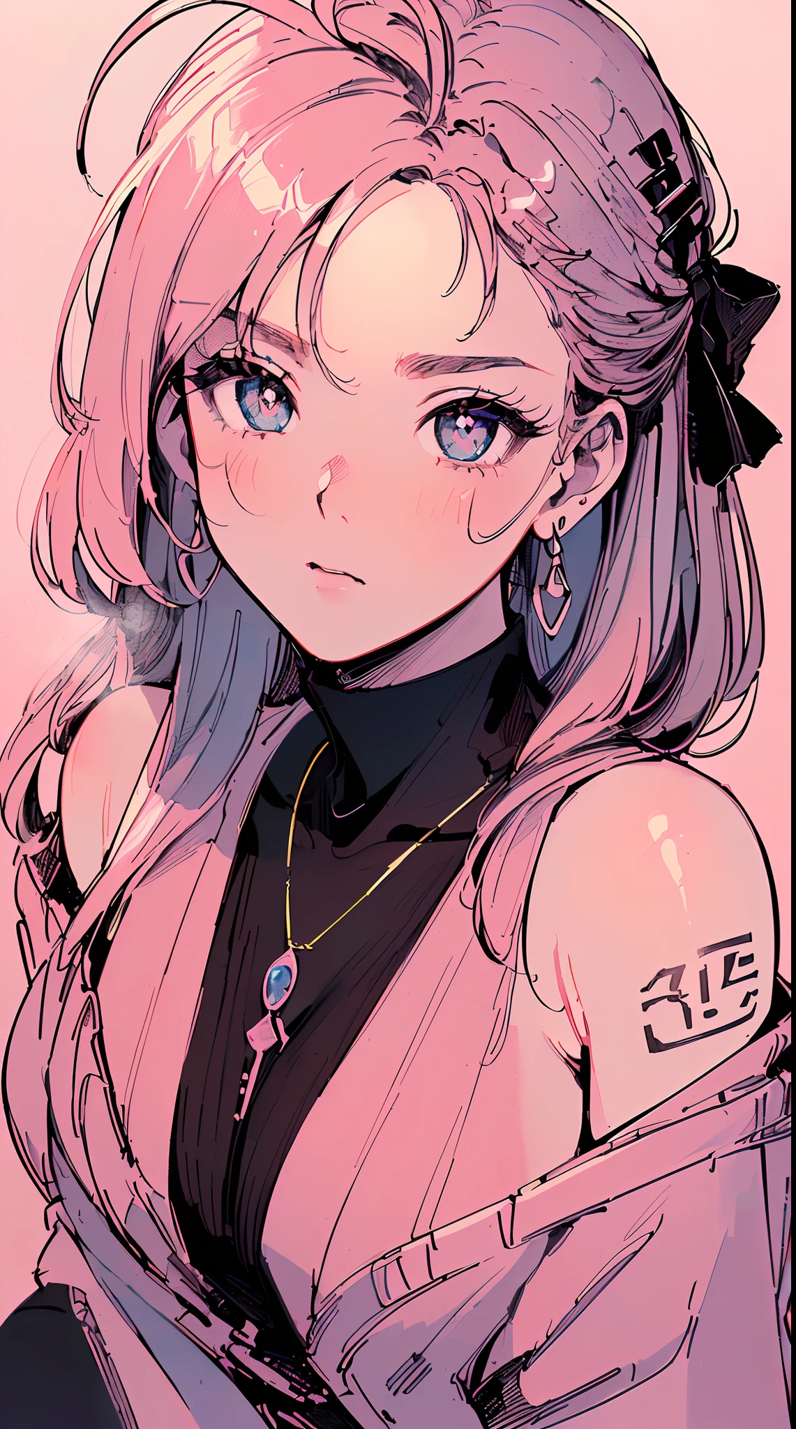 (((((((steam,mist,gasping,monochromatic world, using only shades of white and pink Guava and sapphire,pubic tattoo,))))))(((off shoulders,Stockings,high turtleneck sweater,))) (((necklace,blush:1.7,baggy cuffs,))), (geometric:1.1), ((1girl,under-aged,amazing,sharp focus,seductive girl,Solo,from above:1.2))(Masterpiece,Best quality, offcial art, Beautiful and aesthetic:1.2),((超高分辨率,Golden ratio,)) (16k),((upper upper shot,close of face:1.2,focus on face:1.2,demon,sagging breasts)),(Physically-based rendering),Sharp focus, (((highdetailskin,))),Intricately detailed clothing,Delicate pupils,heart pupils,neon pupils,danfeng eye,((((detailed hair|middle hair|long bangs|Long bold side bangs|top bow|ahoge)))),Slender,(masterpiece sidelighting),(The sheen),(beautiful hair,beautiful eyes,)((unbelievable Ridiculous quality,blur background,)),((extremely_Detailed_Eyes_and_face)),Movie girl,(Dynamic configuration: 1.2),Brilliant,Glossy, (Photorealistic), ((hairpin)), two-sided fabric,disheveled hair,Ultra-precise depiction, Ultra-detailed depiction,