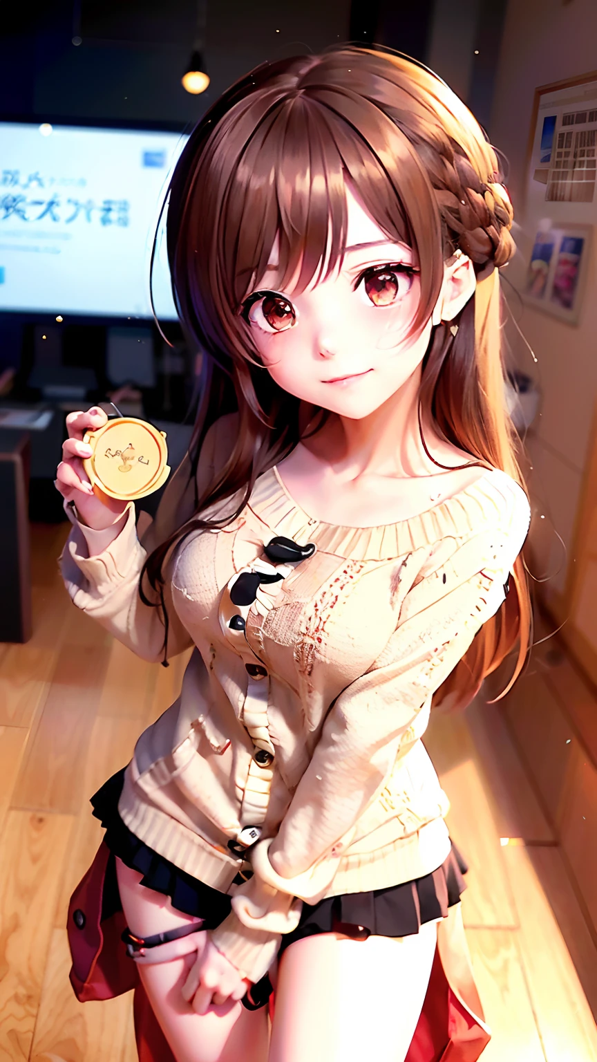 Anime girl with bitcoins and coins in her hands, Satoshi, estilo de arte bonito, fanart de alta qualidade, Typical cryptocurrency nerd, fanart oficial, Satoshi poderia artstyle, arte digital detalhada bonito, Digital anime illustration, arte digital bonito, Satoshi com, por Kubisi art, Marin Kitagawa Fanart, lofi, illustration Anime style