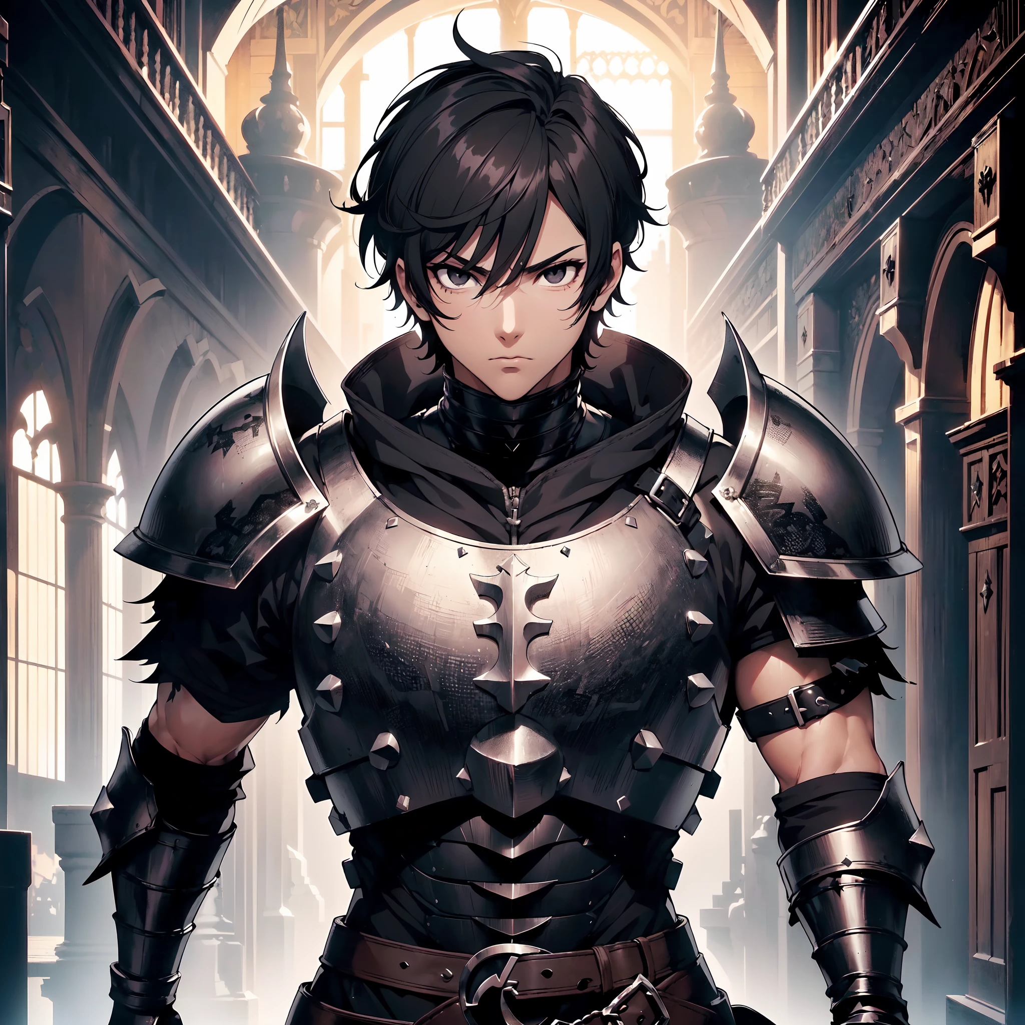 128K Ultra High Definition,
128K Ultra High Quality,
128K Ultra High Resolution,
Best Definition,
Best Quality,
Best Resolution,
Perfectly Detailed,
Perfectly Designed,
Extremely Detailed,
Extremely Designed,
Hyper Detailed,
Hyper Definition,
Hyper Quality,
Hyper Resolution,
Masterpiece,
(((Anime))),
Body Shot,
(((Boy))),
Handsome,
Muscular Body,
(((Black Short Hair))),
(((Black Eyes))),
(((Hyper Detailed & Perfectly Designed With Ultra High Quality Berserker Armor))),
(((Inside Of Medieval Royal Palace Background Scenery))),