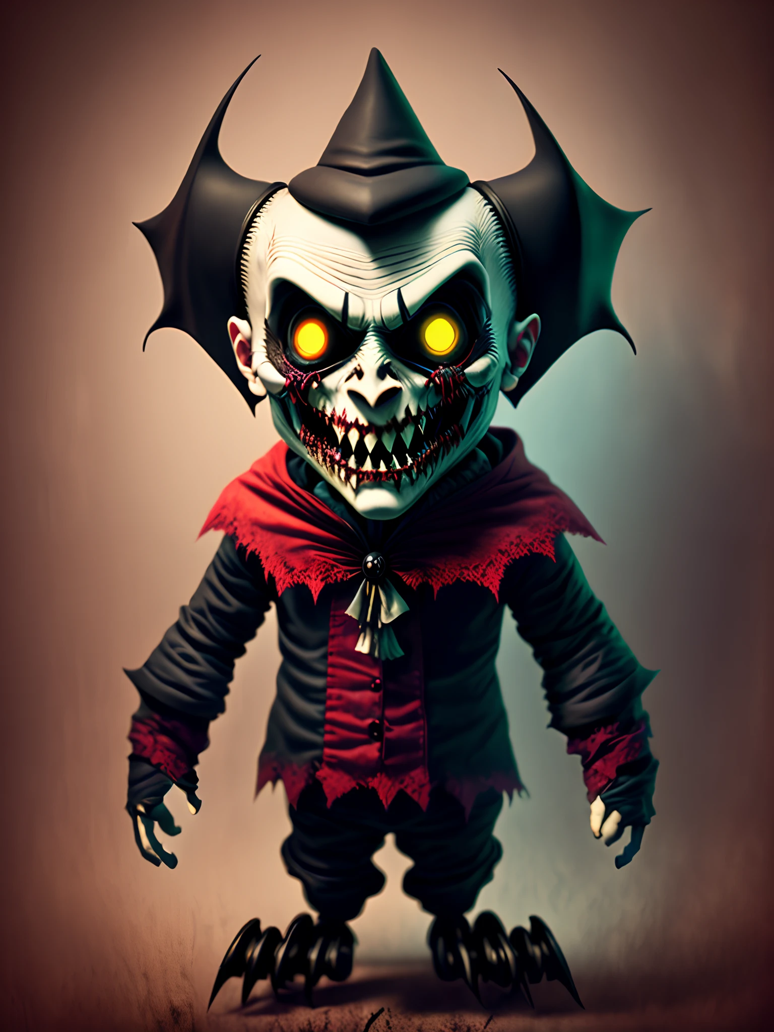Scary vampire  animatronic