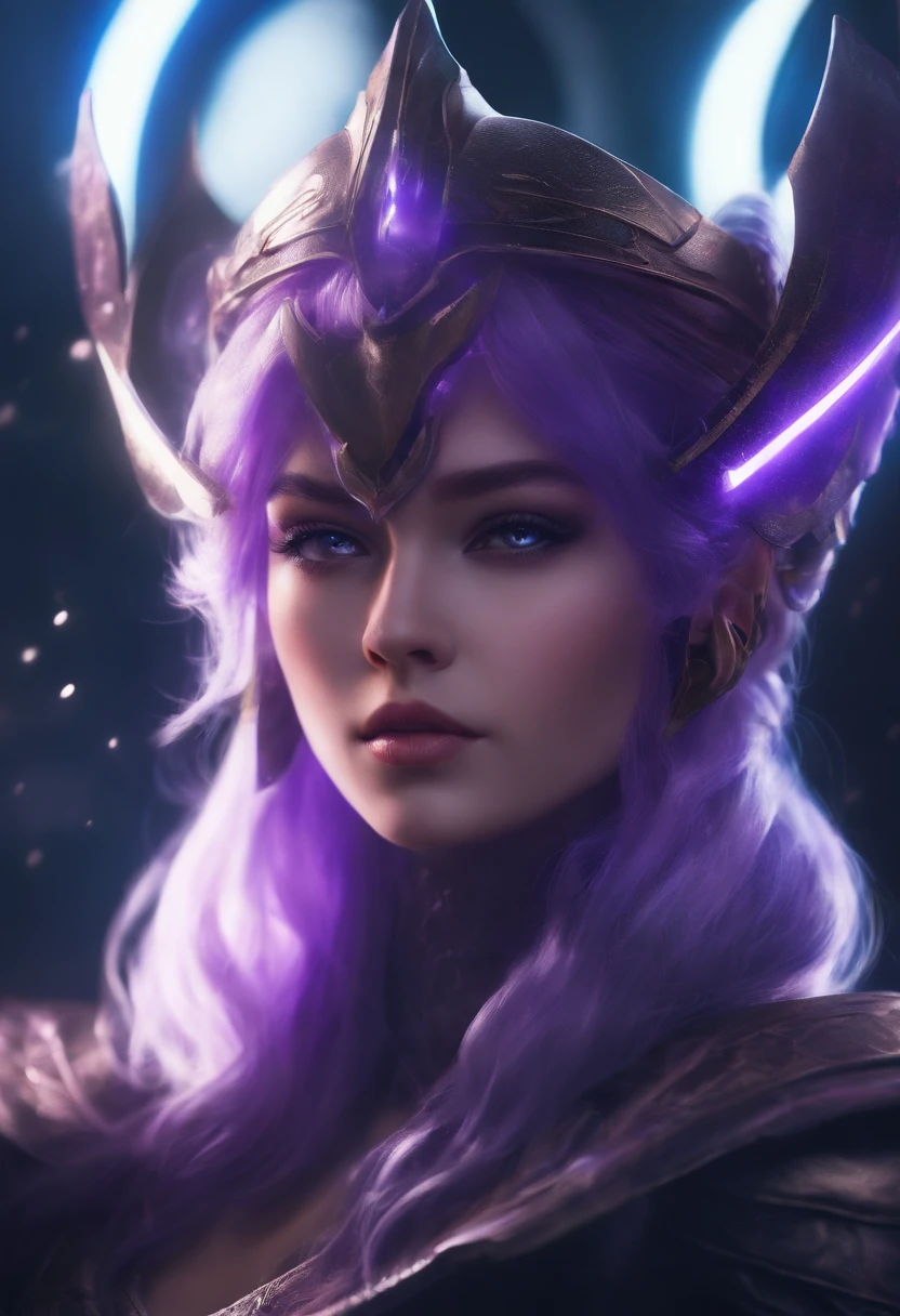 A closeup of a person with a purple light on their head, anime epic artwork, Epic fantasy art style, badass anime 8 k, foto de perfil do discord, epic fantasy HD art style, 8 K HD WallpaperArtefato jpeg, 8k hd wallpaperjpeg artefato, Epic Fantasy Digital Art Style, epic portrait of menacing, Papel de parede anime 4k