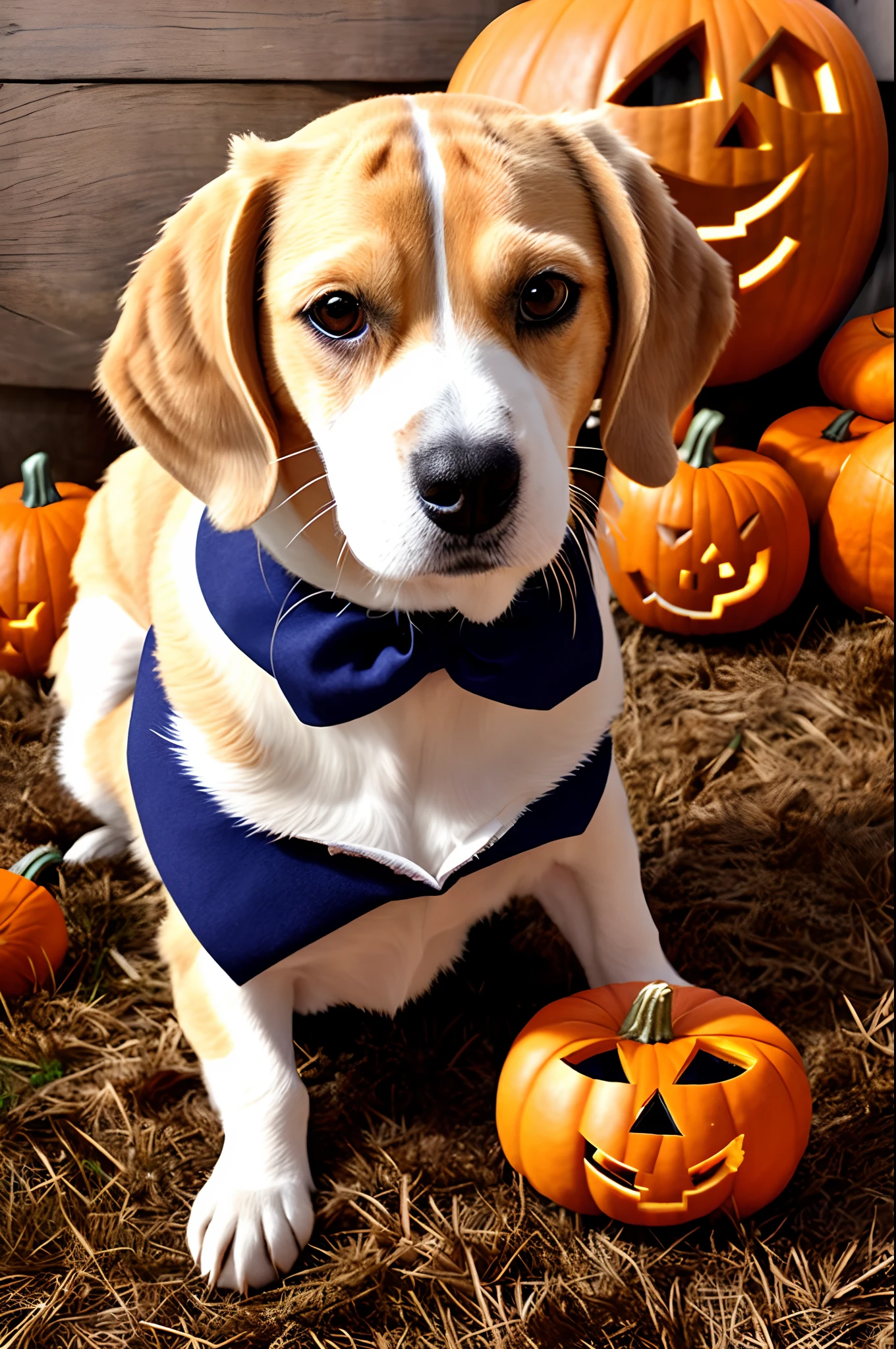 Mignon beagle style Halloween