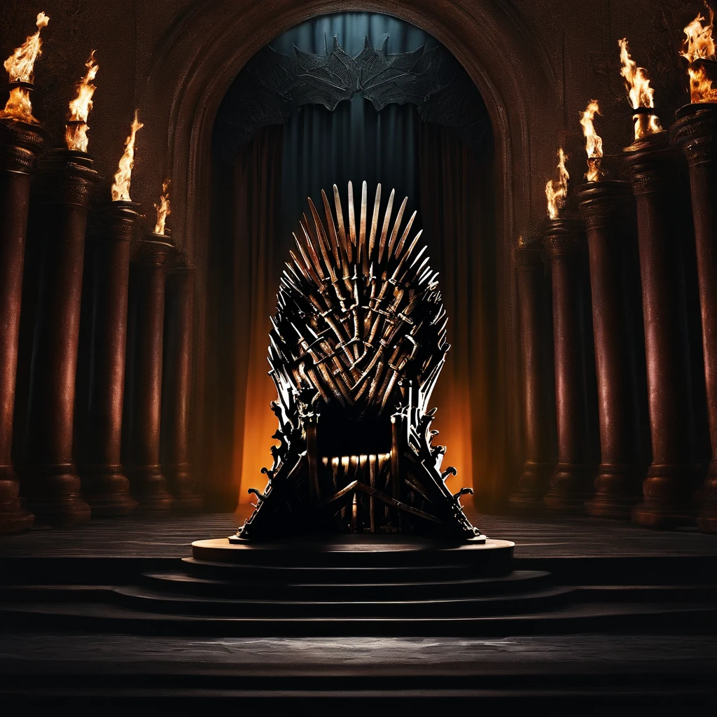 Picture of the iron throne