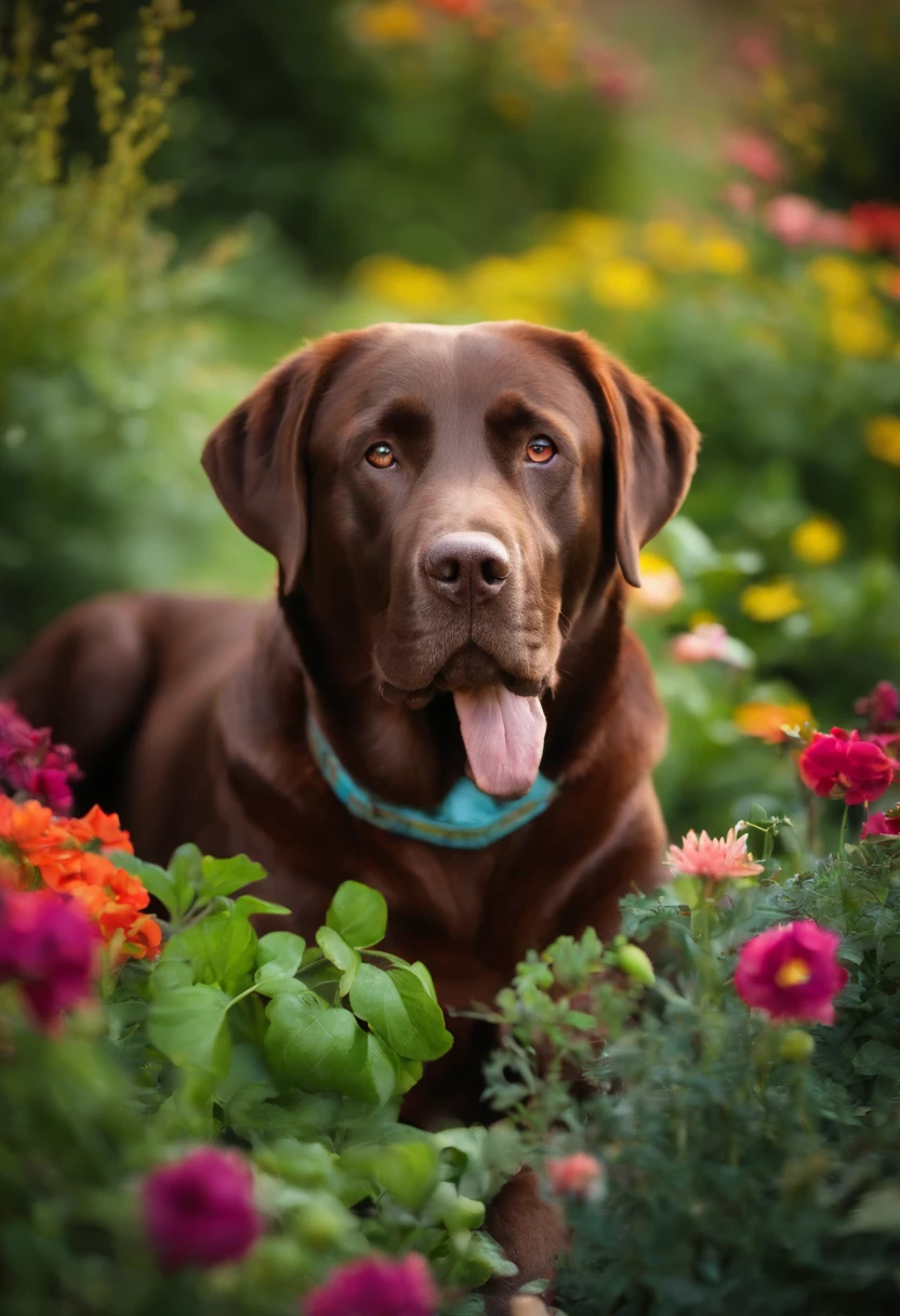 Labrador potager