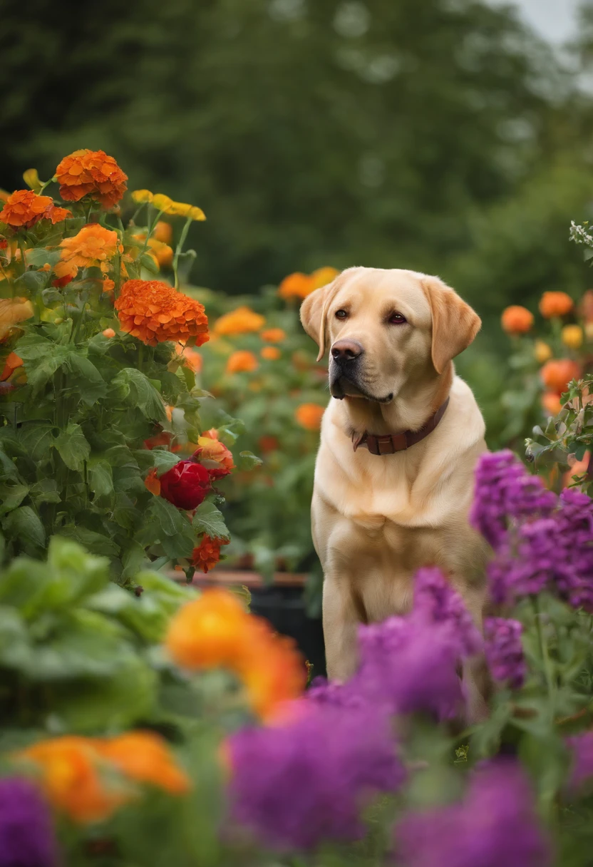 Labrador potager