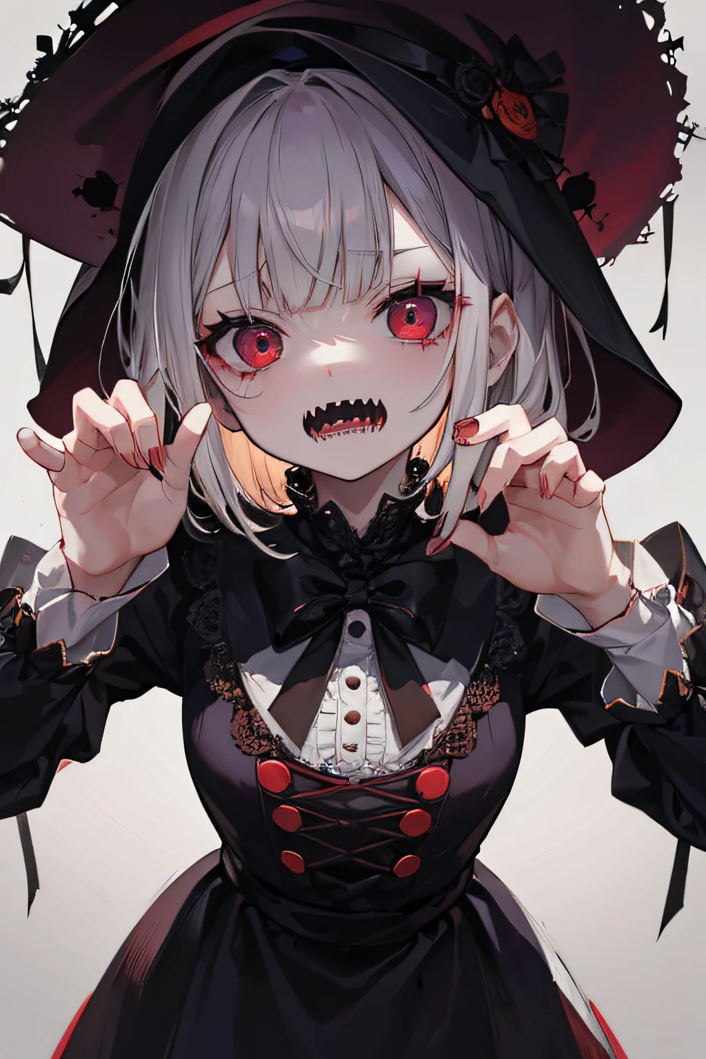 A real scary and disturbing doll. It is prepared for Halloween and to scare young and old