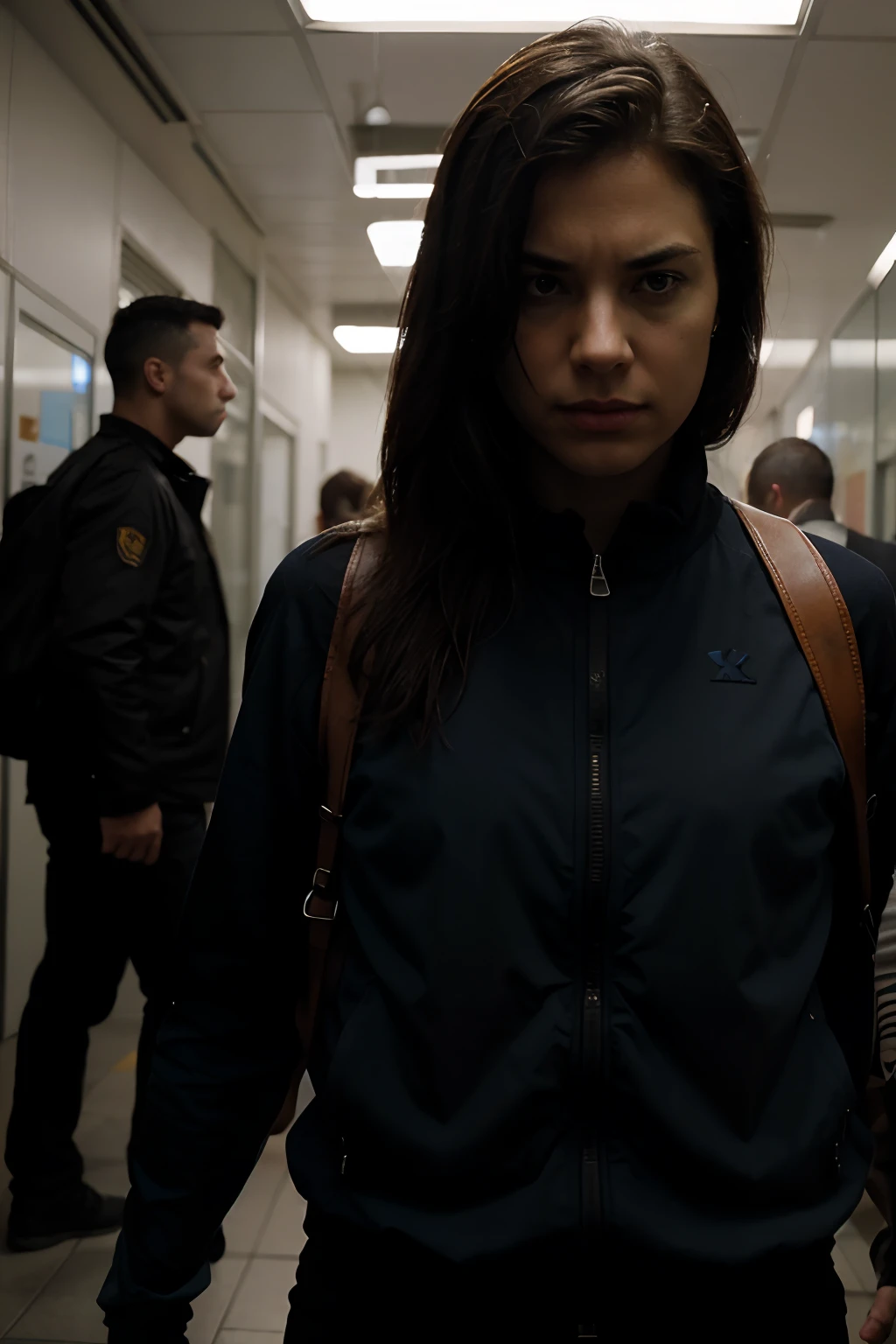 Visualize a dejected team of CIA agents