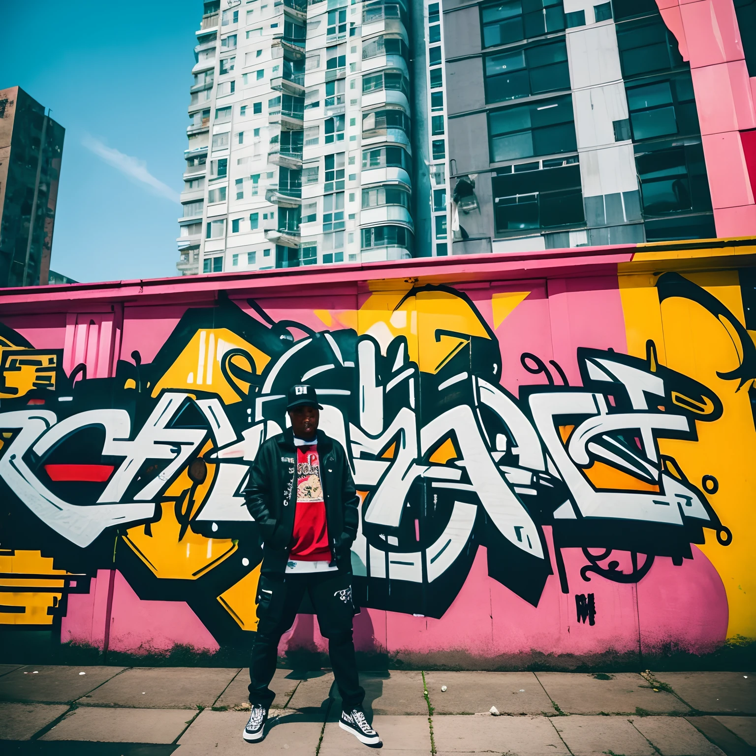 Hiphop Graffiti city