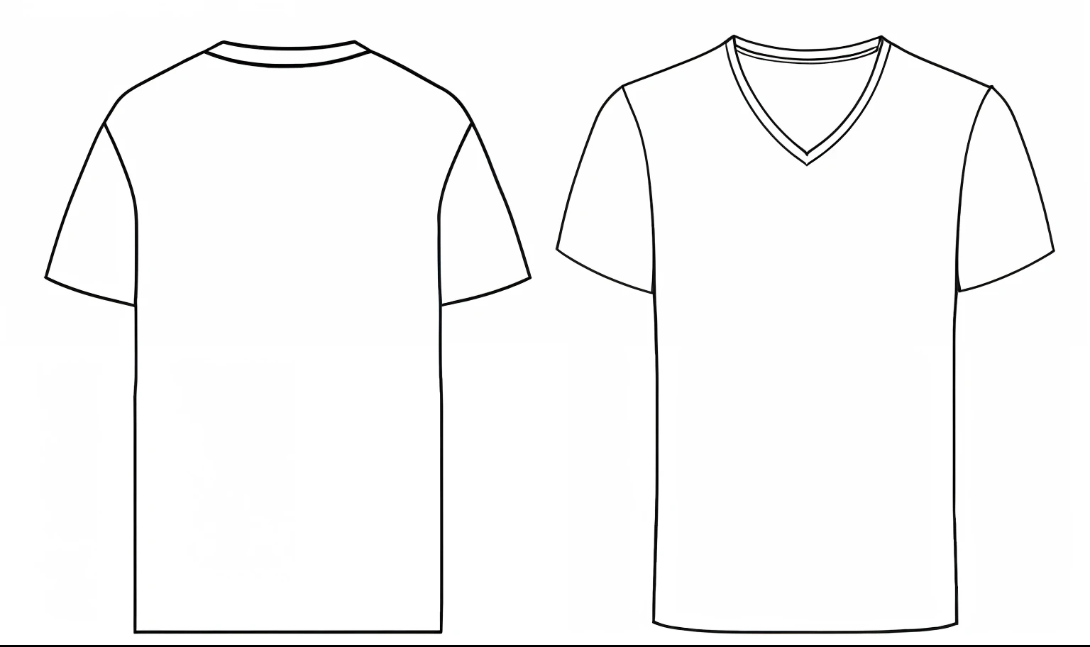create a template for a shirt for school games with 3 blue colors vectorized on the front and back.