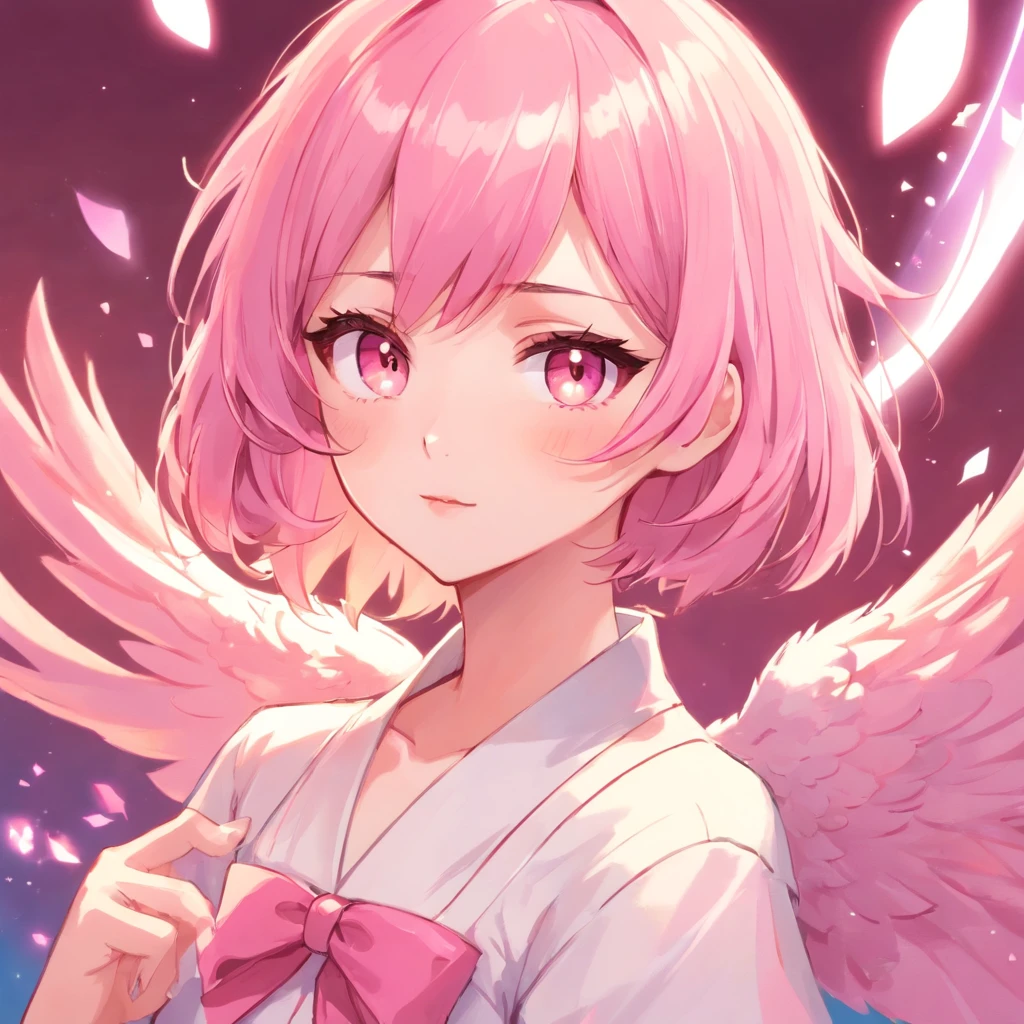 Alisa bosconovitch, melhor qualidade, contemporary, estilo plano, minimalismo, Green Eyes Flat Illustration, cabelo rosa, com flor de cravos no cabelo, cabelo curto, cabelos multicoloridos, Camisa Preta, mechanical wings, Loli em vestido, Head Portrait Close-U, peito pontudo, decote, super decote, middlebreasts, Tekken，cabelo rosa pastel, 1girl, em quimono, hand-painted，Desenho de linha sem cor, colorida do yandere pastel, Tekken, Super cute pink hair girl with gothic makeup on the side, com roupa de empregada，figura esbelta，robusto，He sat on the floor，Vestido com roupas de empregada rosa e branco，cabelos muito curtos，com orelhas de gato，quadratic element，, kawaii cor-de-rosa na roupa da era de 1910, Alisa Bosconovich pink lips, no estilo da paleta de cores suave aurorapunk, an anime illustration of his face, gifs animados, hand drawn animation, charming sketches, suave e brilhante, romantismo nebuloso, Estilo Superflat, fundo branco - ar 1:1 - niji 5 - estilo expressivo --s 50 ,Pink kawaii girl in the era of 1920s clothesPink eagles, vestindo uma camisa branca brilhante, no estilo da paleta de cores suave aurorapunk, an anime illustration of his face, gifs animados, hand drawn animation, charming sketches, suave e brilhante, romantismo nebuloso, Estilo Superflat, fundo branco - ar 1:1 - niji 5 - estilo expressivo --s 50, Absurdo, Altas, ultra detalhados, (1girl:1.3), quebrar , Crie uma imagem com uma bela caligrafia, com letras expressivas, floreios elegantes e um senso de habilidade e habilidade, Dragon Menor，garota，Hands on arms